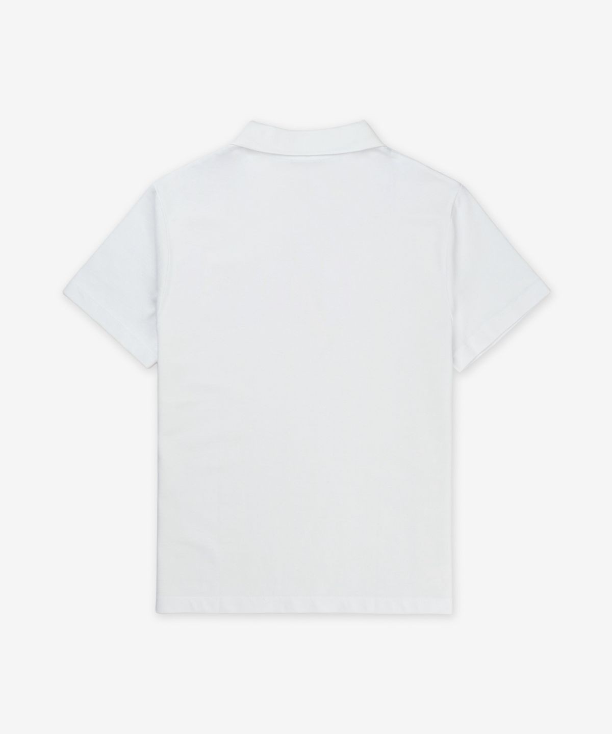 아페쎄(A.P.C.) 카터 로고 레귤러핏 반소매 폴로 셔츠 - 화이트 / COGWZH26342AAB