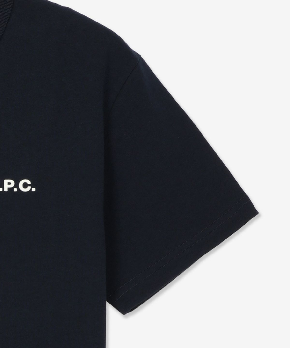 ★A.P.C.★ Petite VPC Boxy Fit Short Sleeve T-Shirt Dark Nav MUSINSA | A.P.C. Petite VPC Boxy Fit Short Sleeve T-Shirt