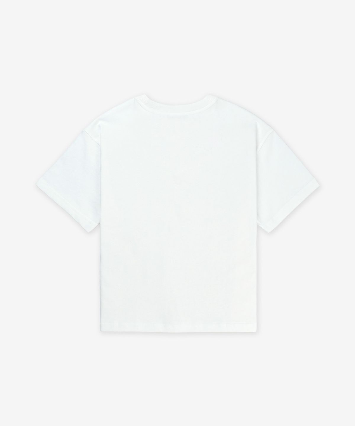 아페쎄(A.P.C.) 마이크로 로고 박시핏 반소매 티셔츠 - 화이트:블랙 / COHBWF26387TAG
