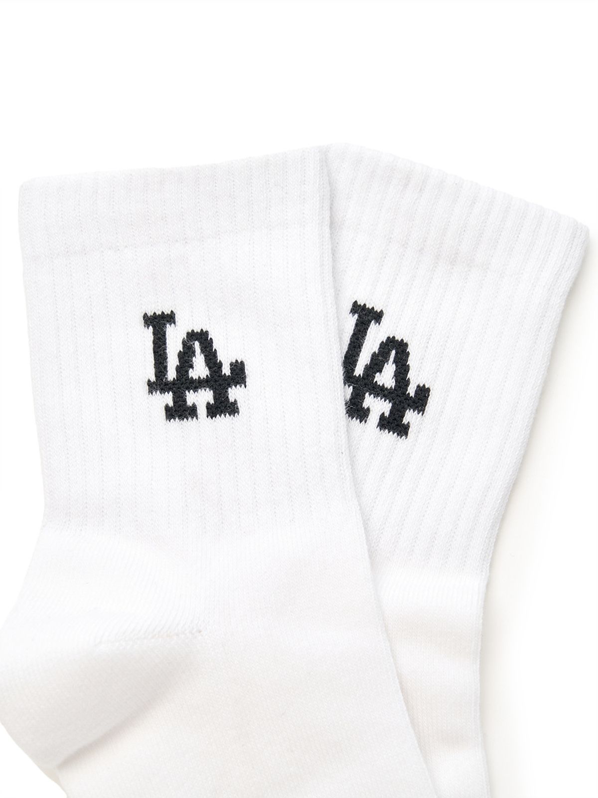 엠엘비(MLB) 데일리 스몰로고 중목양말 3족세트 MLB (Black)