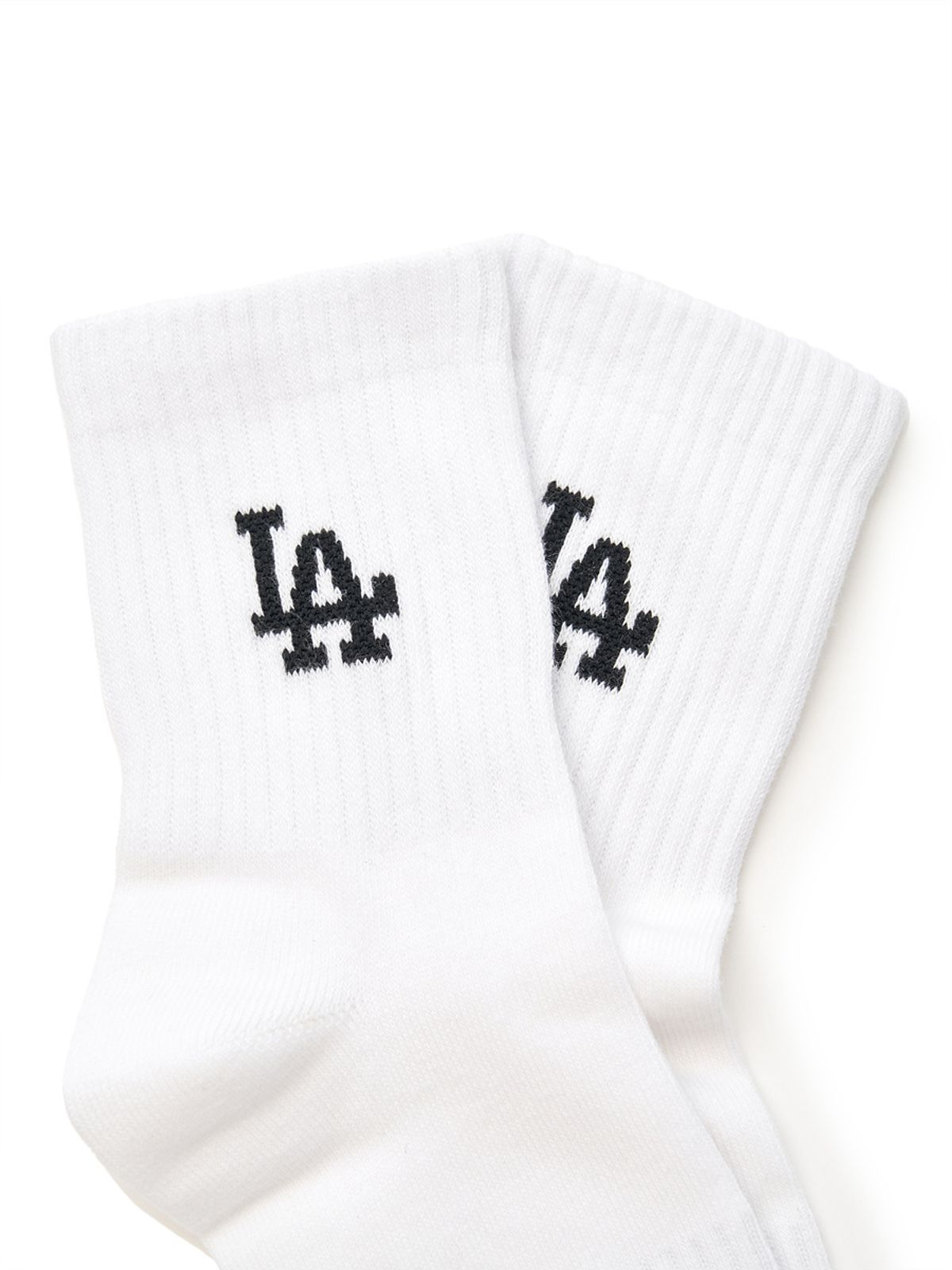 엠엘비(MLB) 데일리 스몰로고 중목양말 3족세트 MLB (White)