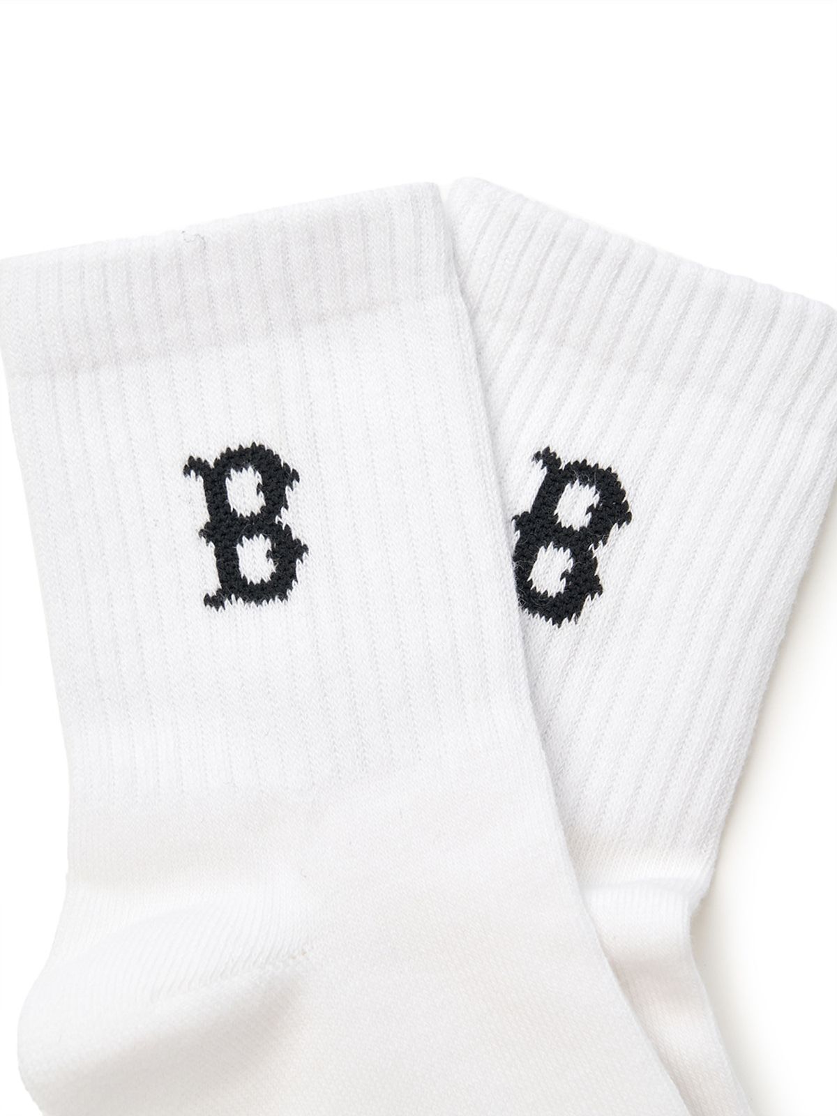 엠엘비(MLB) 데일리 스몰로고 중목양말 3족세트 MLB (White)