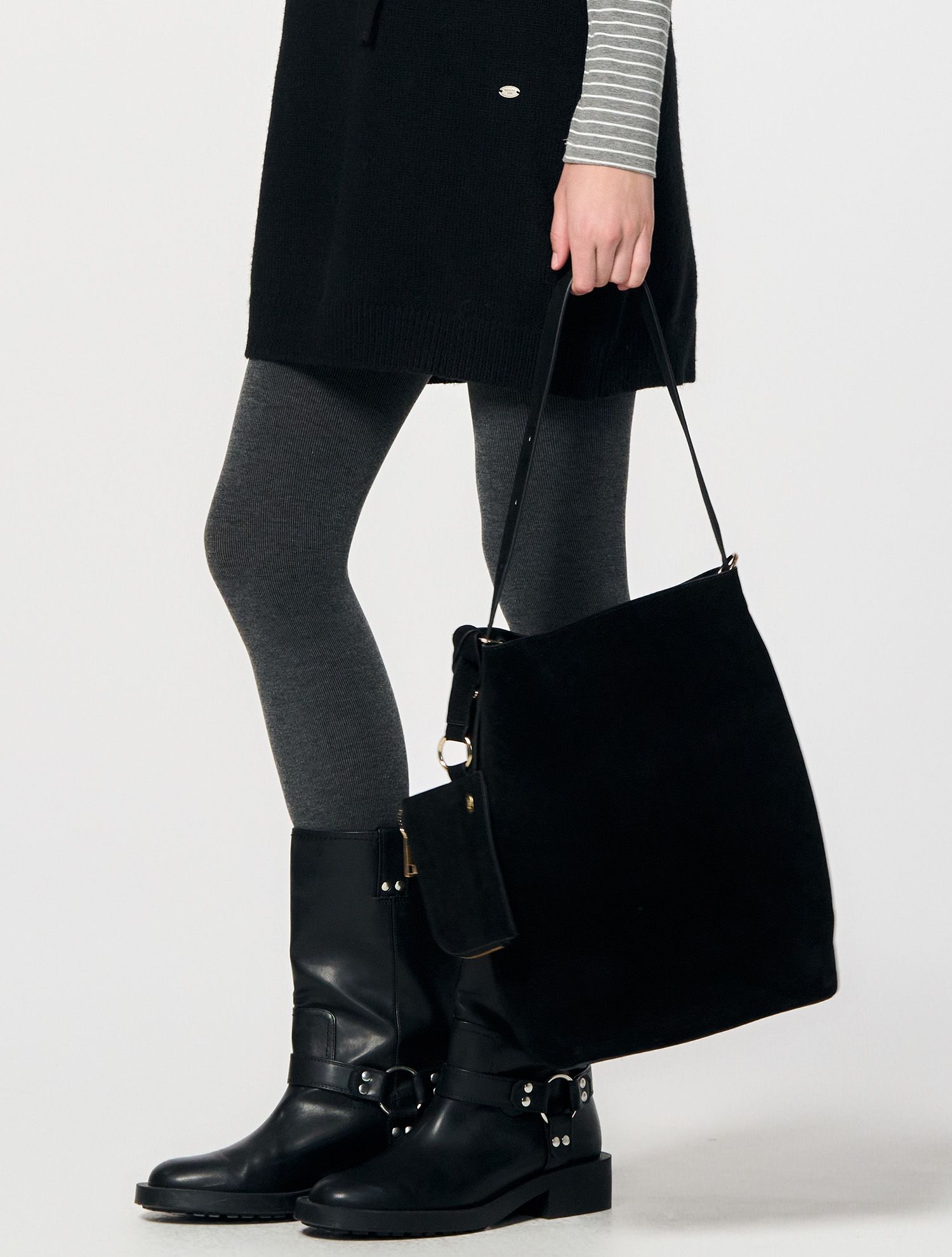 MUSINSA | GENERAL IDEA Eco Suede Shoulder Bag [3COL