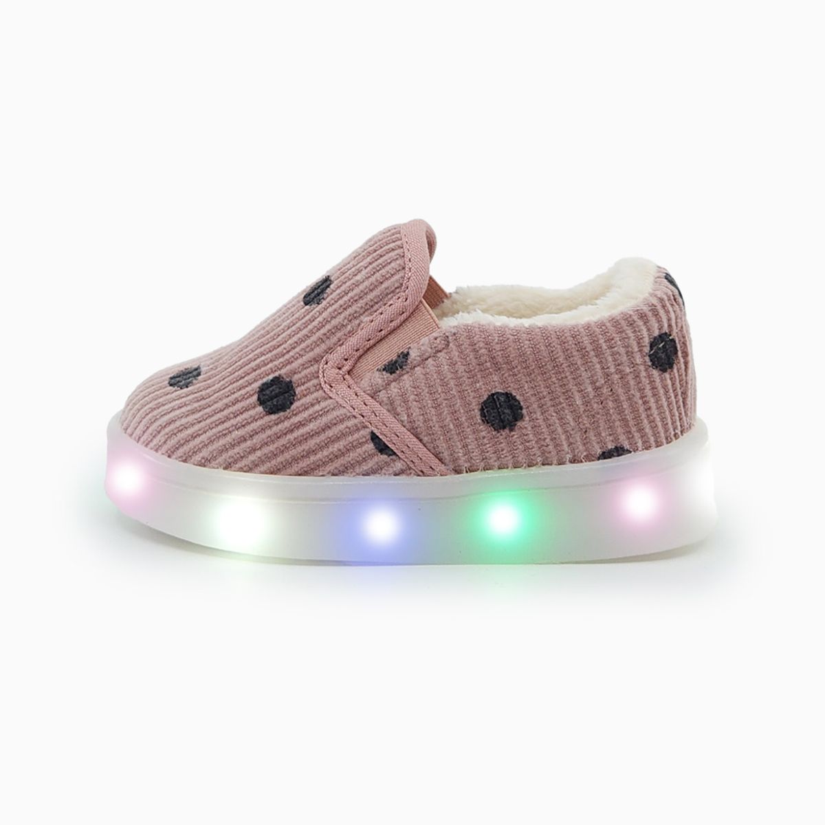 베이비솔(BABYSOLE) 도트골덴 LED슬립온