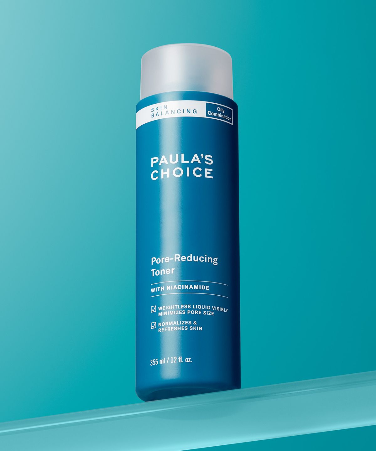 폴라초이스(PAULASCHOICE) [토너90ml&펌프&버킷백 증정]스킨발란싱 대용량 기획(토너 355ml+클렌저 473ml)