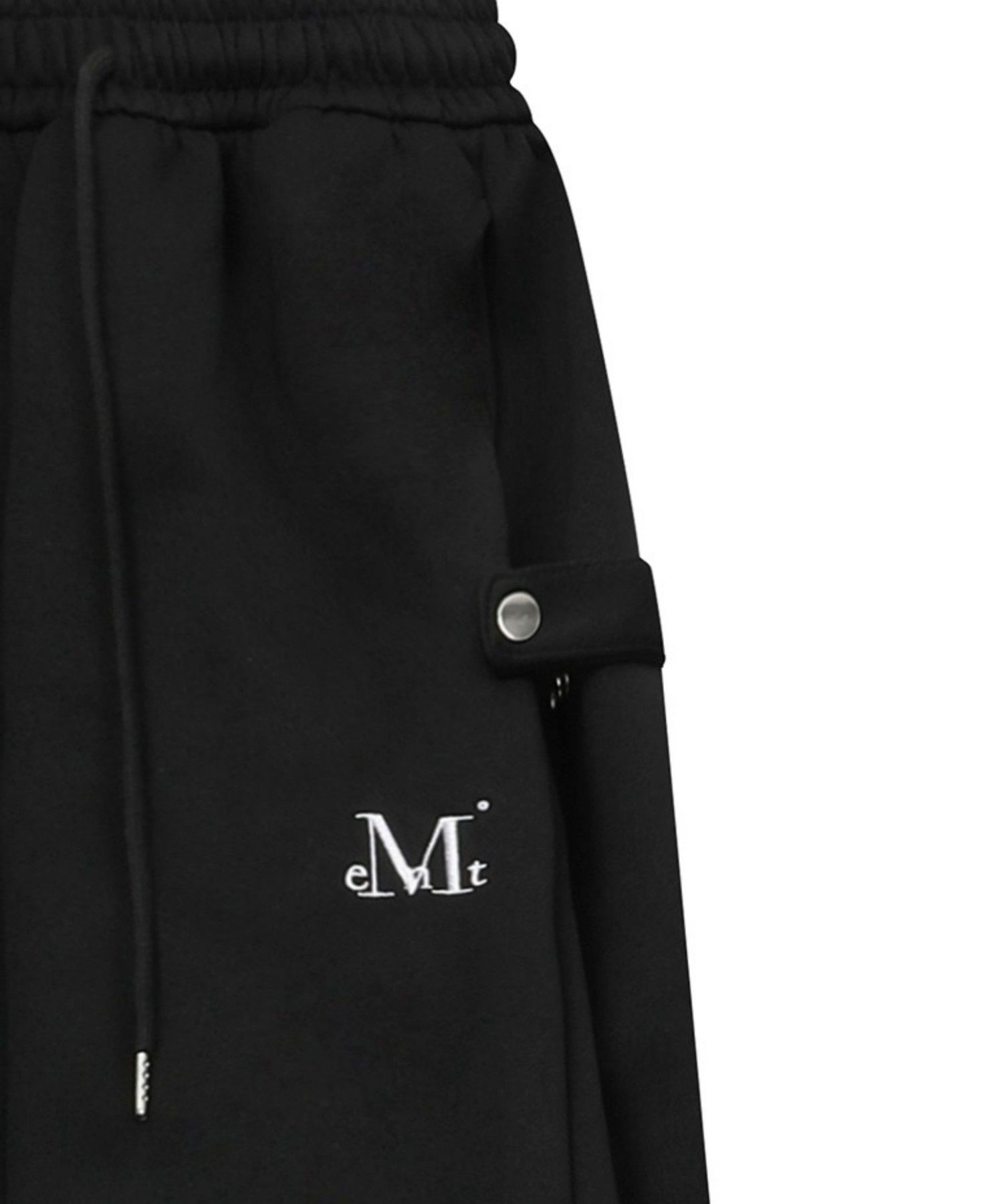 【MUCENT】WEIR SIDE BUTTON SWEAT PANTS UNISEX_2colors WEIR SIDE BUTTON SWEAT PANTS UNISEX (2COLOR) - MUCENT | 60