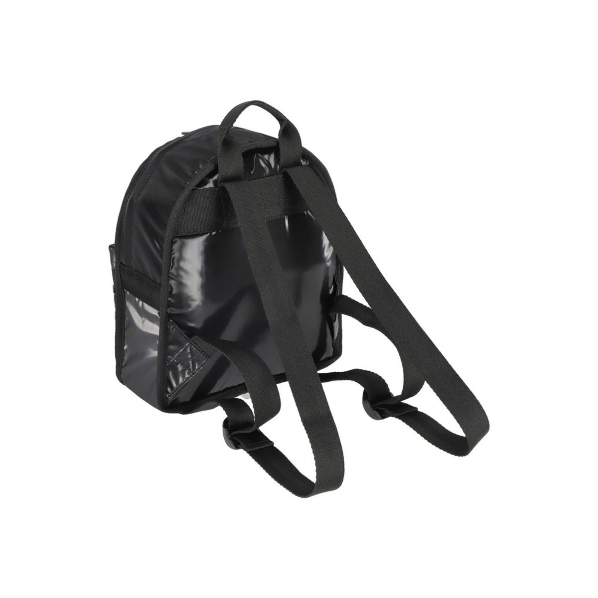 레스포색(LESPORTSAC) 블랙 샤인 미니 루트 백팩 [1580.M135]
