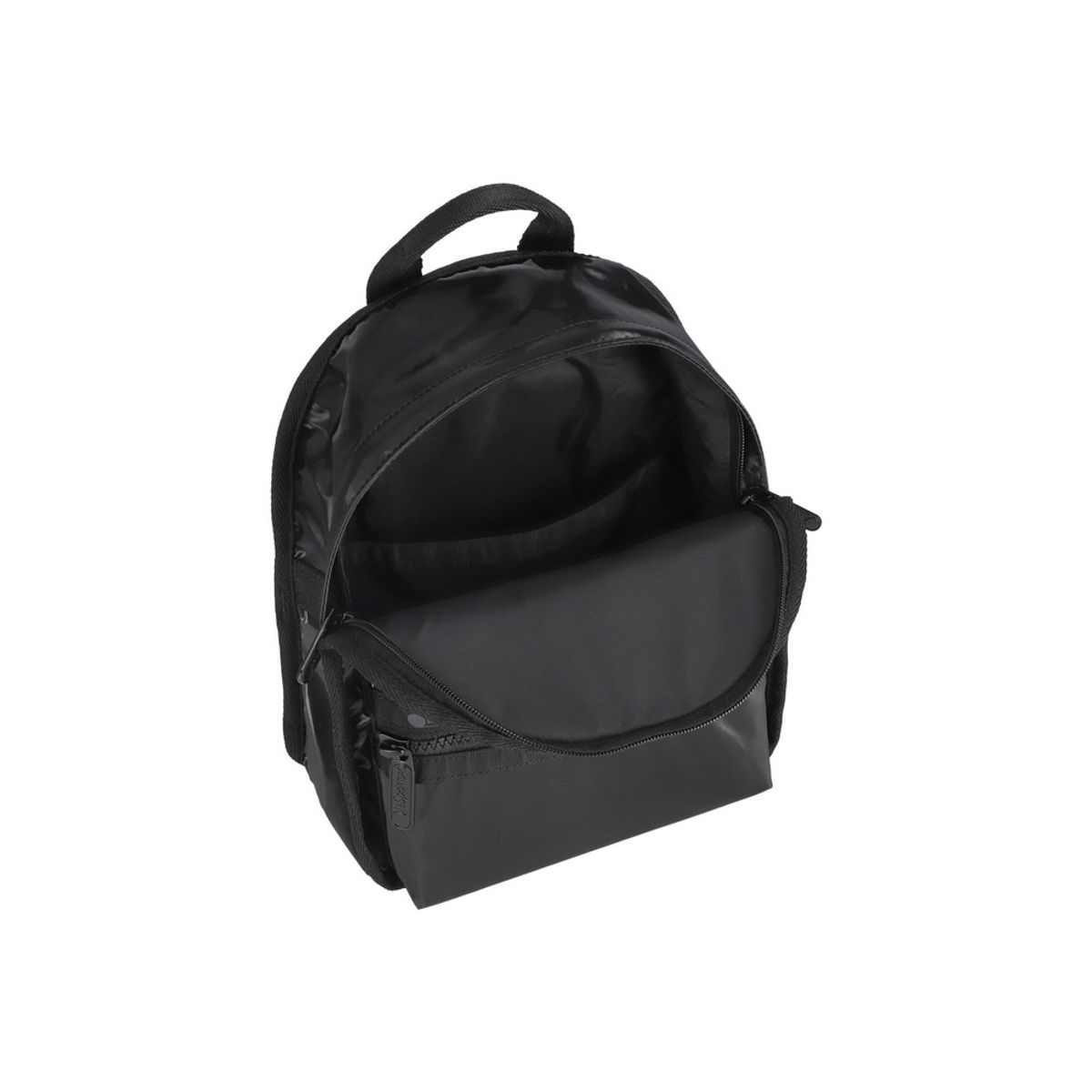 레스포색(LESPORTSAC) 블랙 샤인 미니 루트 백팩 [1580.M135]