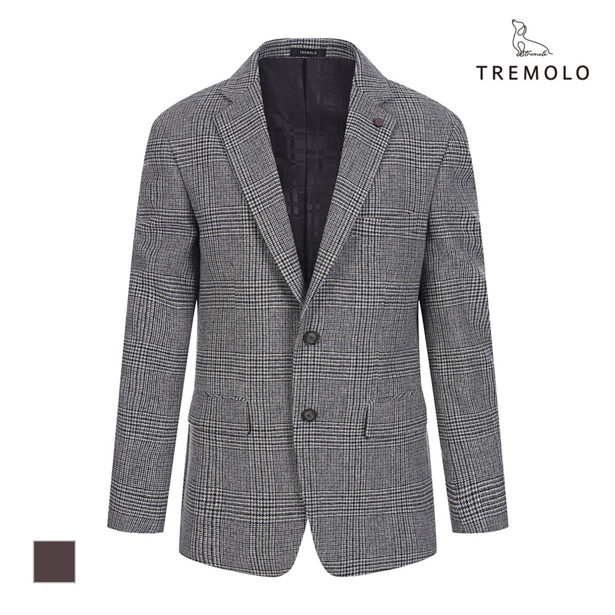 트레몰로(TREMOLO) 글렌체크자켓_TGNFFXF9211