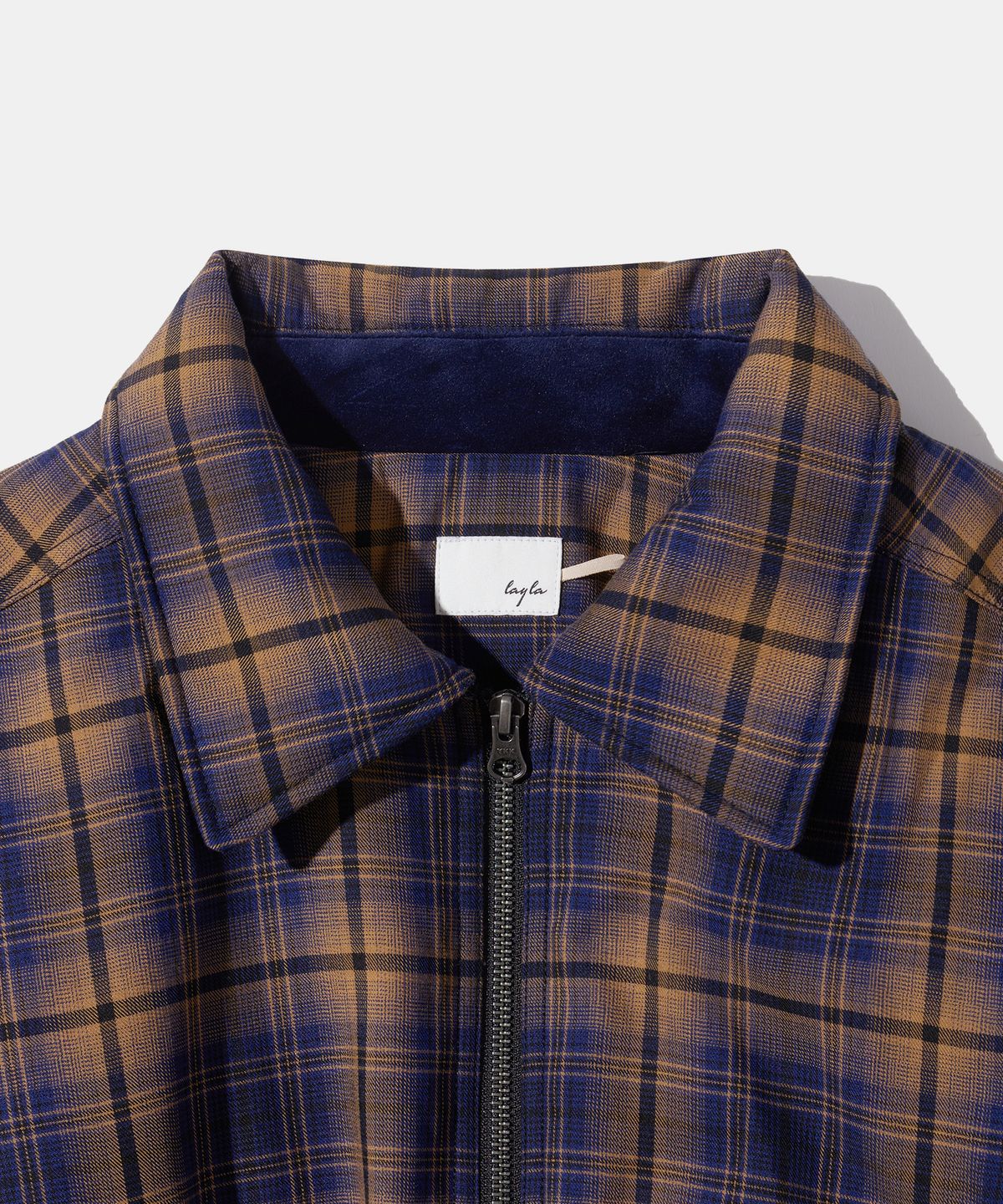 다이아몬드 레이라(DIAMOND LAYLA) Layered Camel Navy Mood Check PD9