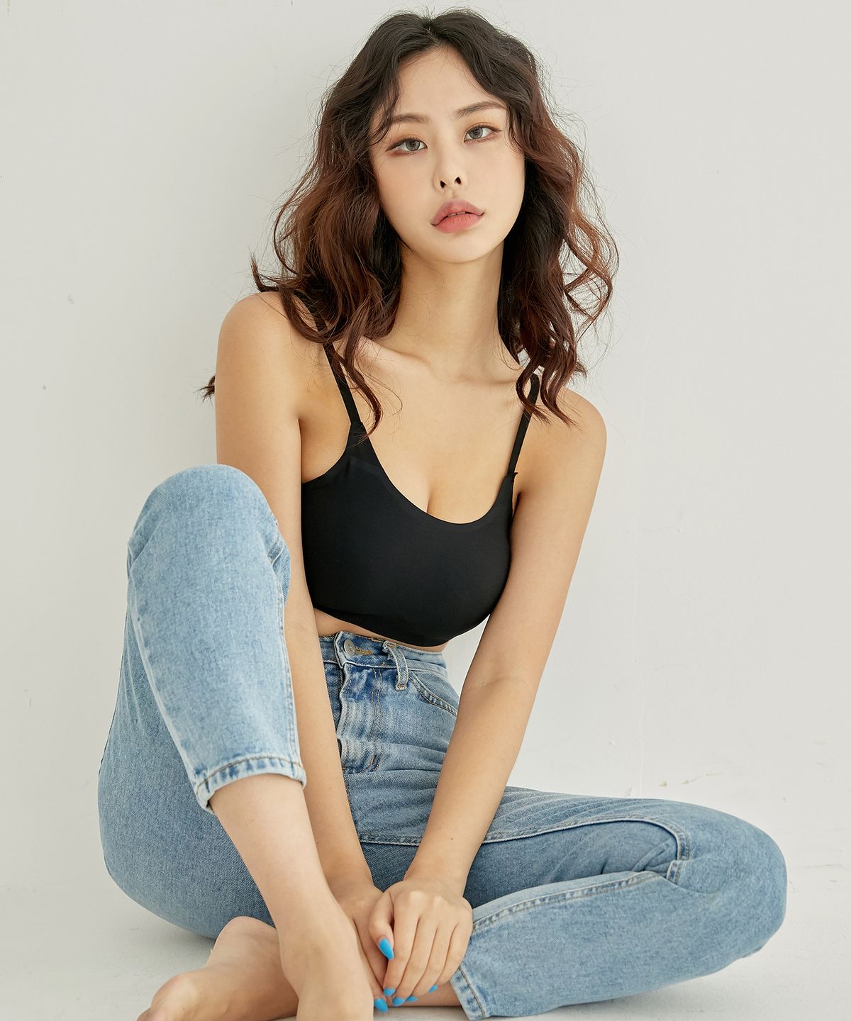 파란(PALAN) 이지 매쉬 브라탑 심리스 스포츠 브라 (2TYPE)
