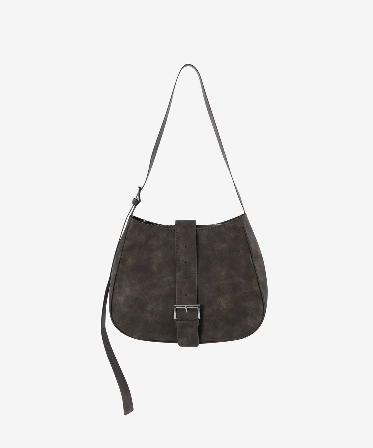 메종246(MAISON246) BUCKLE HOBO-KHAKI