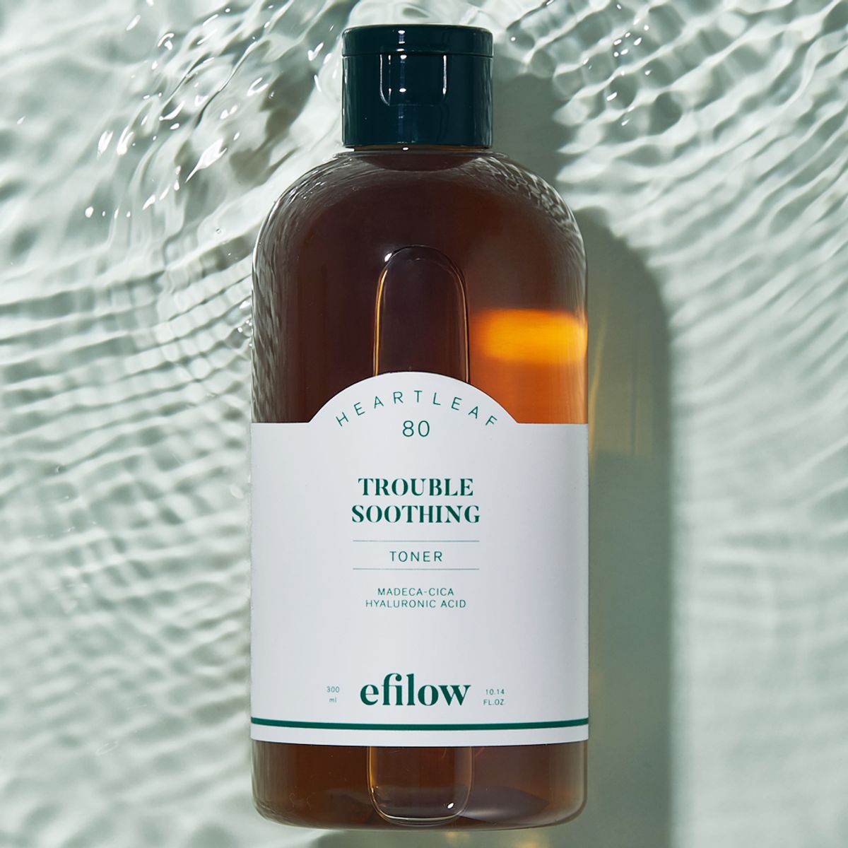 에필로우(EFILOW) [2 pack]어성초 80 히알루시카 트러블 수딩 약산성 비건 토너 300ml