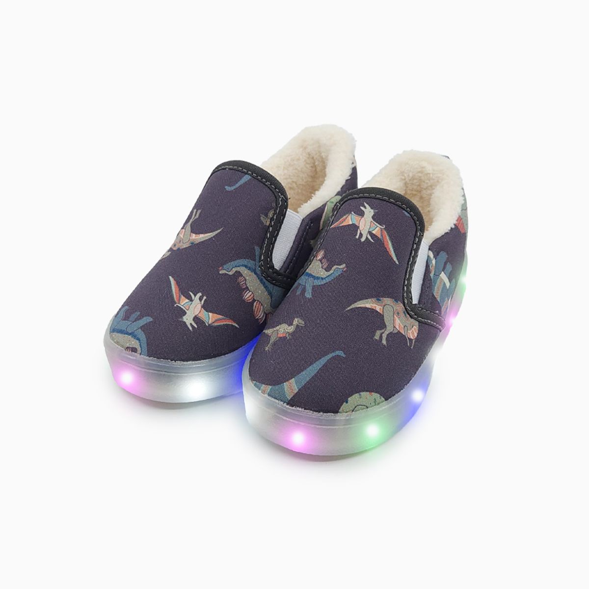 베이비솔(BABYSOLE) 공룡윈터 LED슬립온