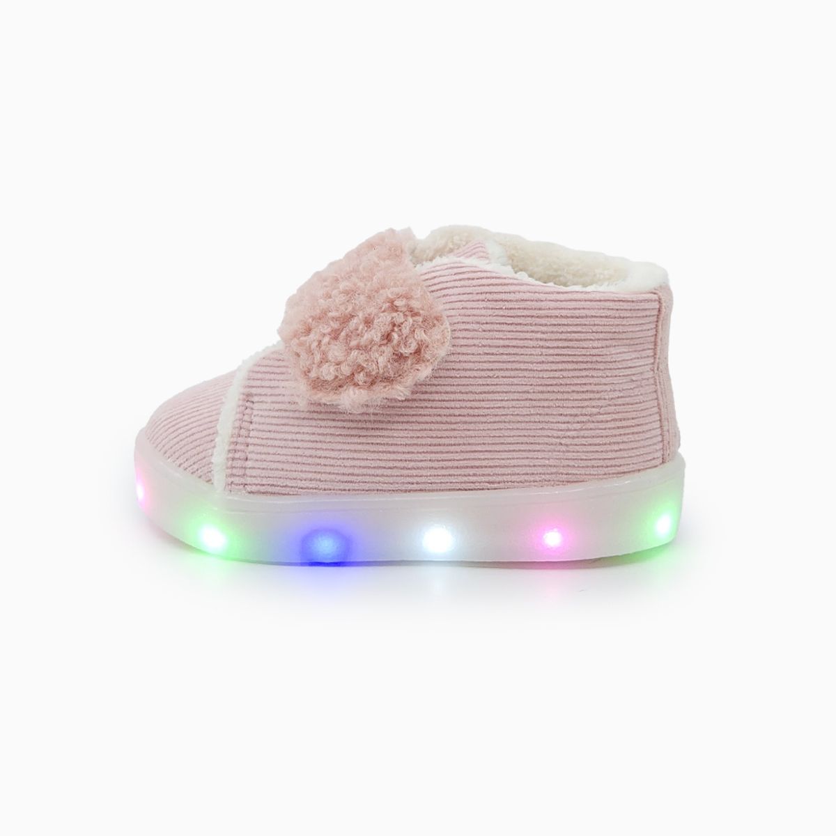 베이비솔(BABYSOLE) 코듀로이 LED슈즈
