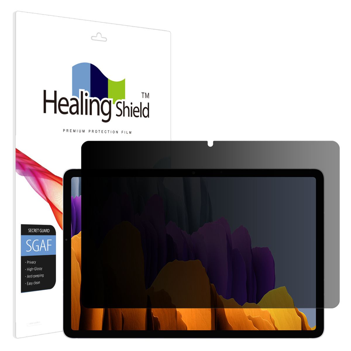 힐링쉴드(HEALINGSHIELD) 갤럭시탭S7 프라이버시 사생활 보호필름 액정