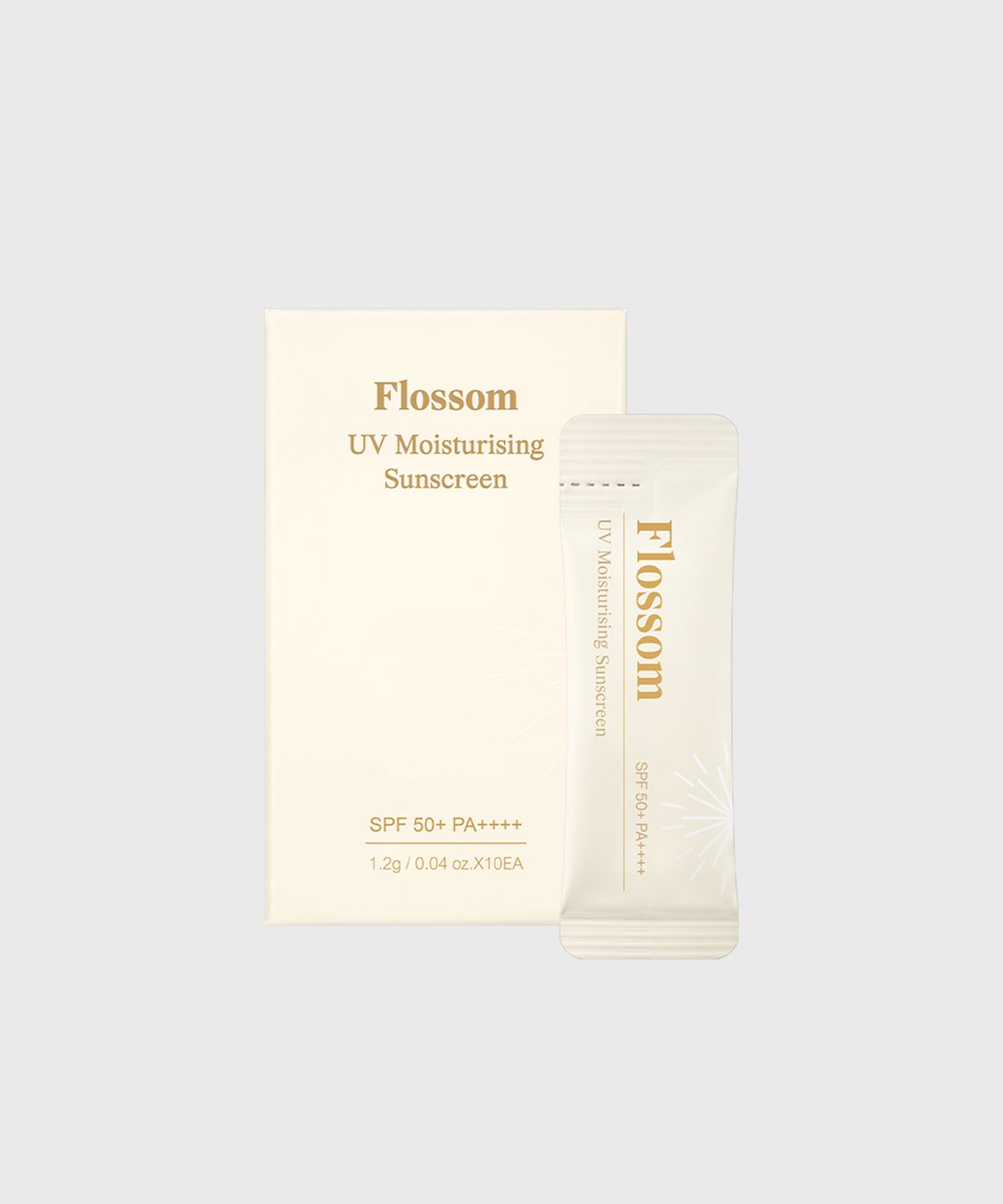 리블로셀(REBLOCELL) 플로썸 UV 모이스처라이징 선스크린 미니 3개 세트 (1.2g, 10개입) SPF50+ PA++++