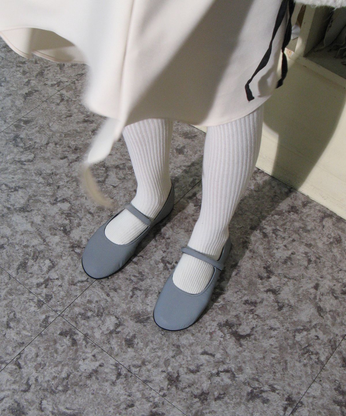 포기무디(FOGGY MOODY) Easy 0006. Nylon and Metallic Mary-Jane - 5colors