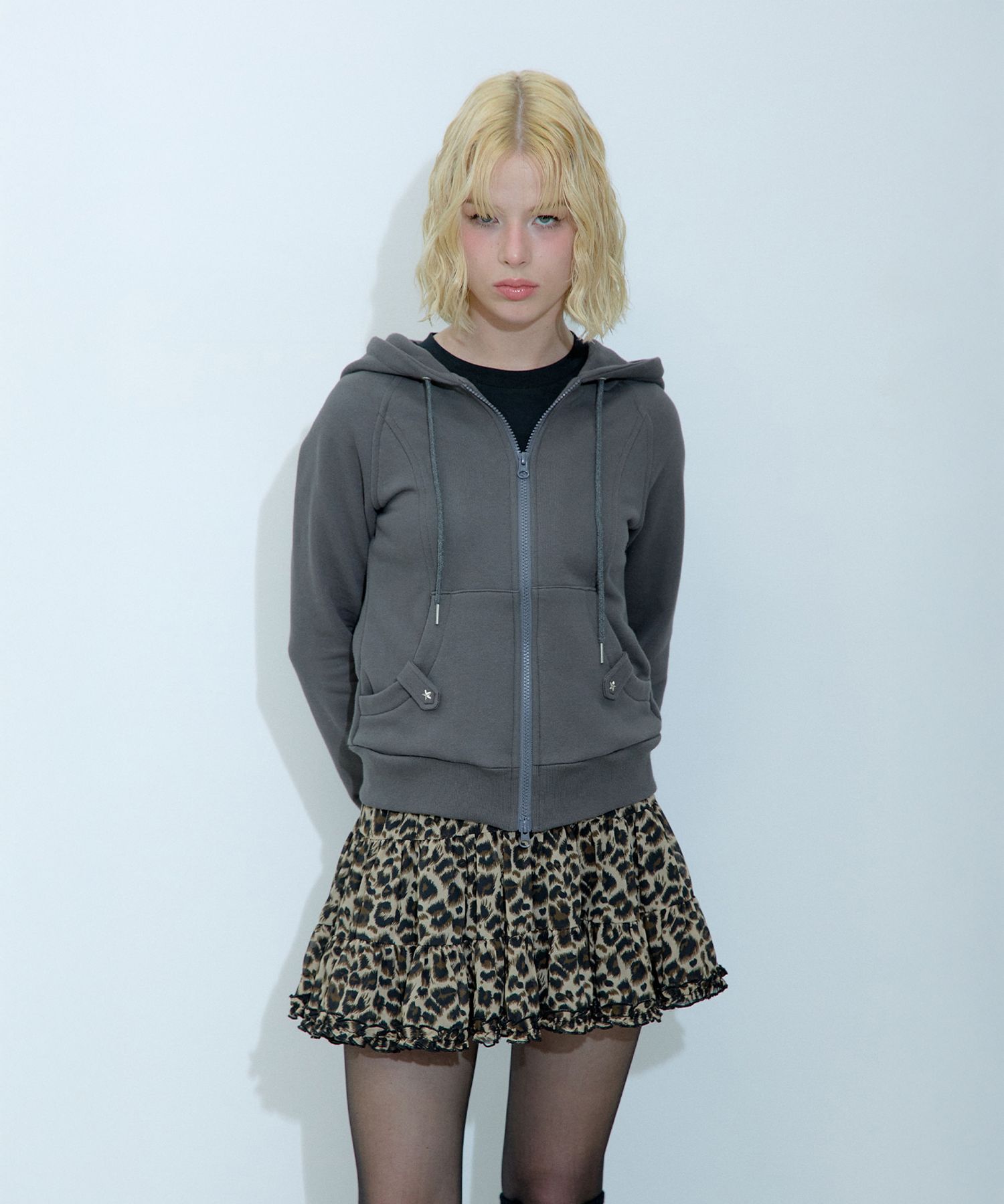 ★ROUGHNECK★ Leopard Tutu Skirt 4-4-11-01 MUSINSA公式 | ROUGHNECK Leopard Tutu Skirt