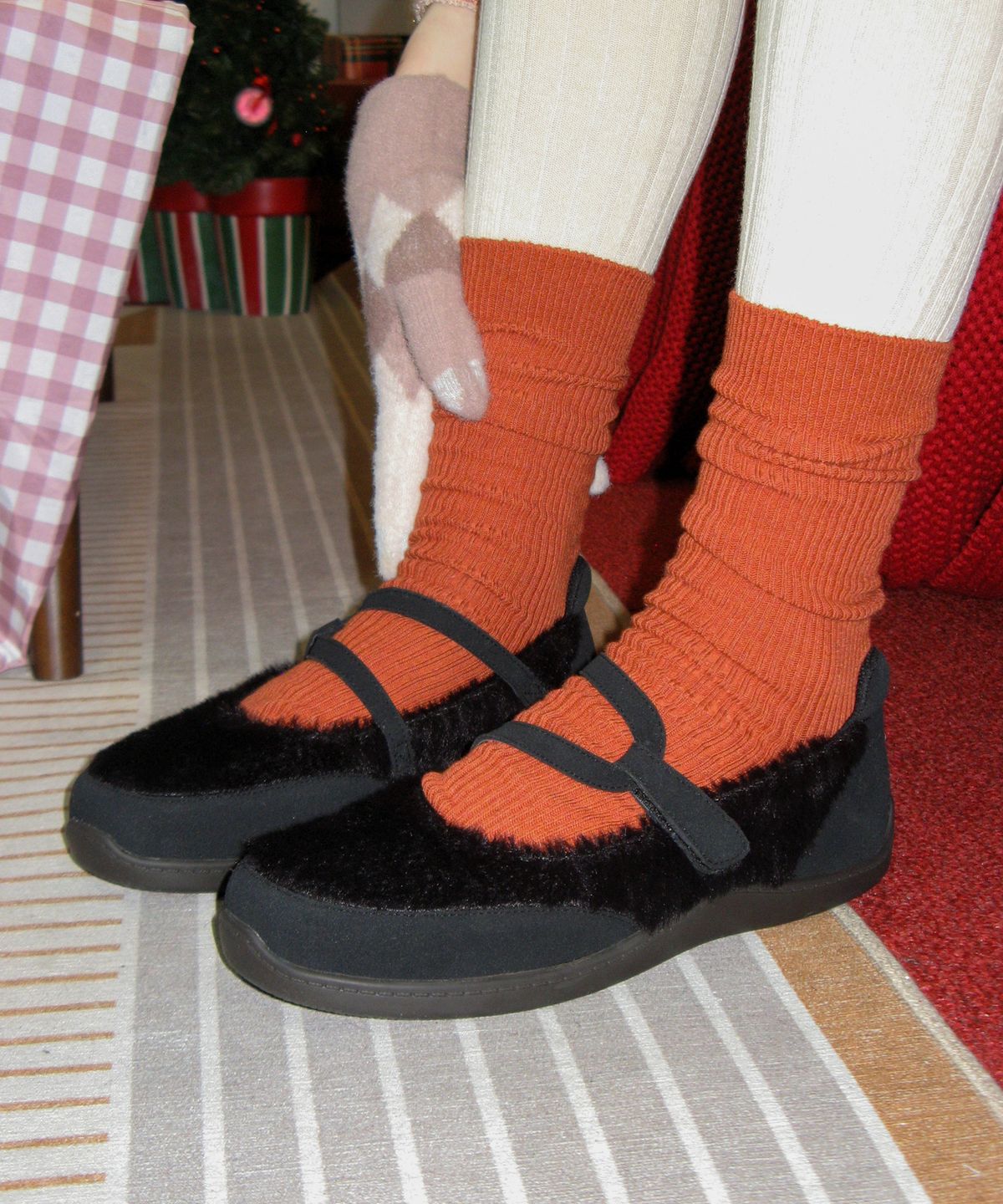 포기무디(FOGGY MOODY) Warm Bitter 0002-1. Rubber Sole Curved Velcro - 3colors