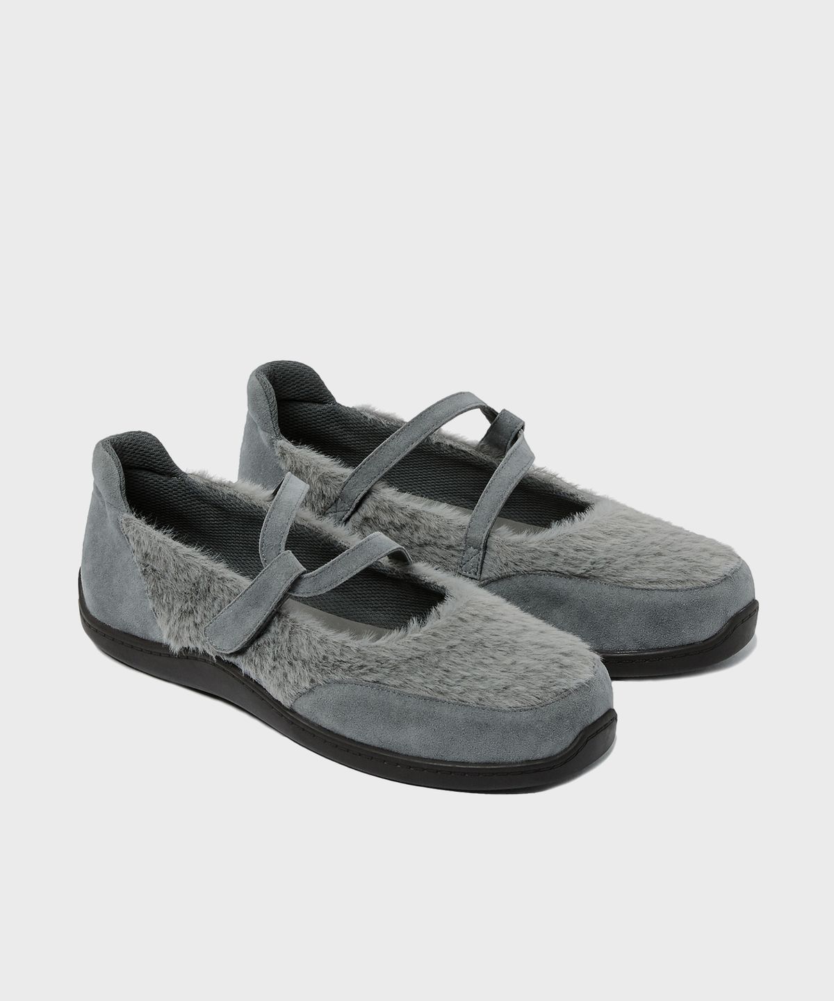 포기무디(FOGGY MOODY) Warm Bitter 0002-1. Rubber Sole Curved Velcro - 3colors