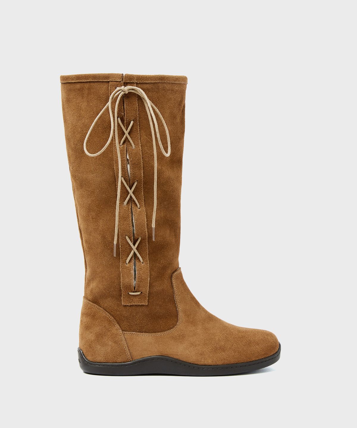 포기무디(FOGGY MOODY) Bow 0010. Ribbon Shearling Boots - 3colors