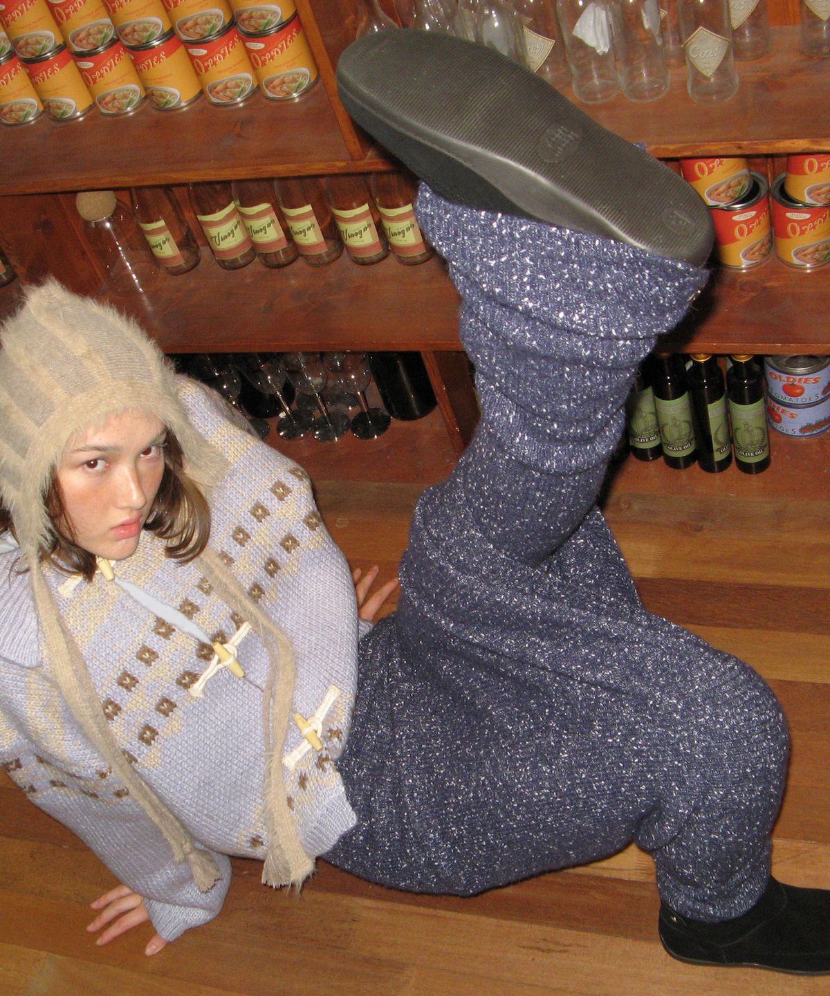 포기무디(FOGGY MOODY) Merry 0011. Velcro Shearling Boots - 3colors