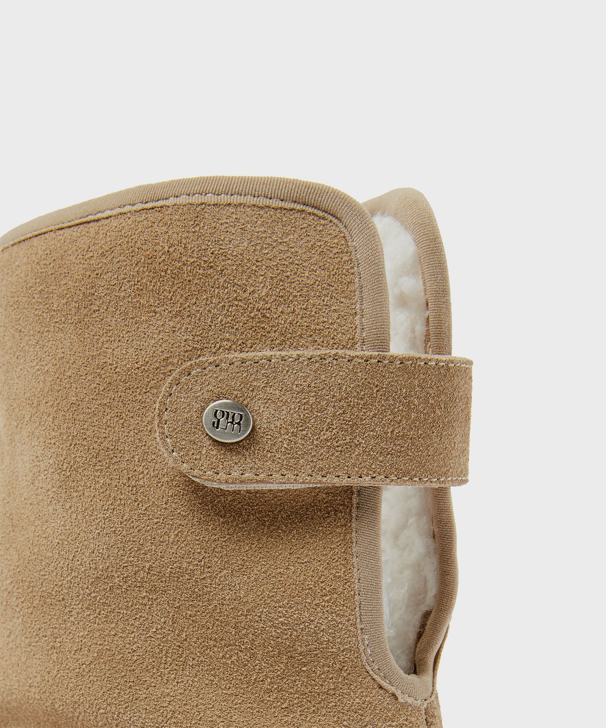 포기무디(FOGGY MOODY) Merry 0011. Velcro Shearling Boots - 3colors