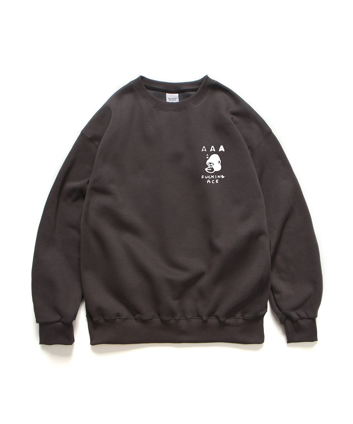 앱놀머씽(ABNORMALTHING) 에이스 크루넥 4컬러 (ACE CREWNECK 4 COLOR)