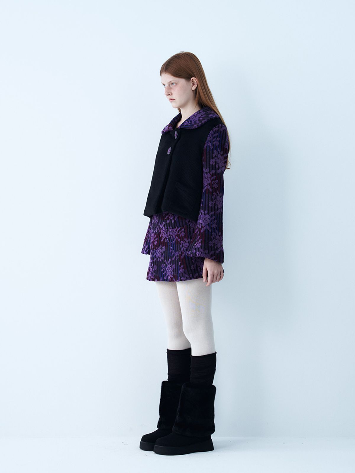 쎄쎄쎄(SETSETSET) GRANNY MINI SKIRT