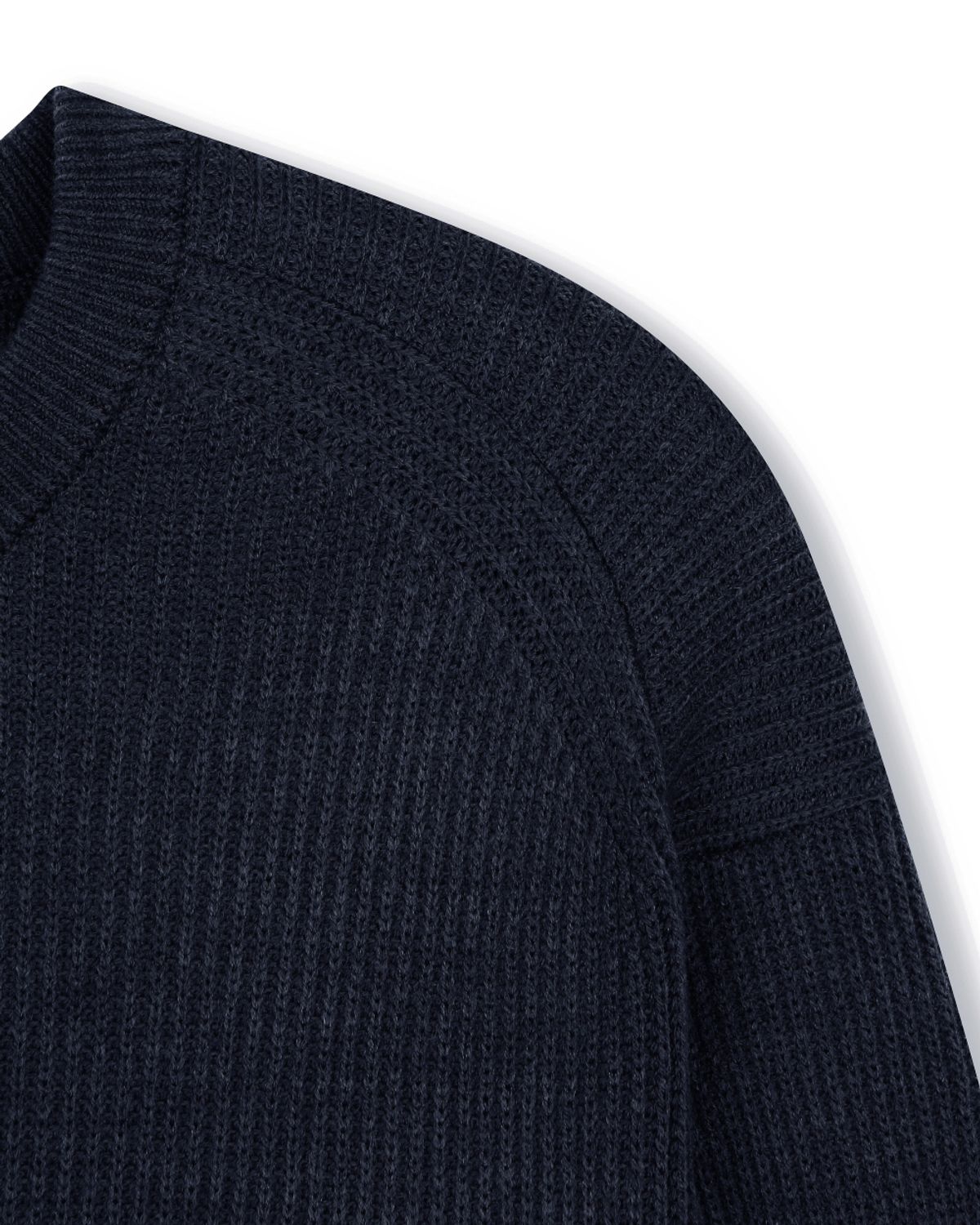 비슬로우(BESLOW) [비슬로우X데릭]CREW NECK SHORT CARDIGAN DARK NAVY