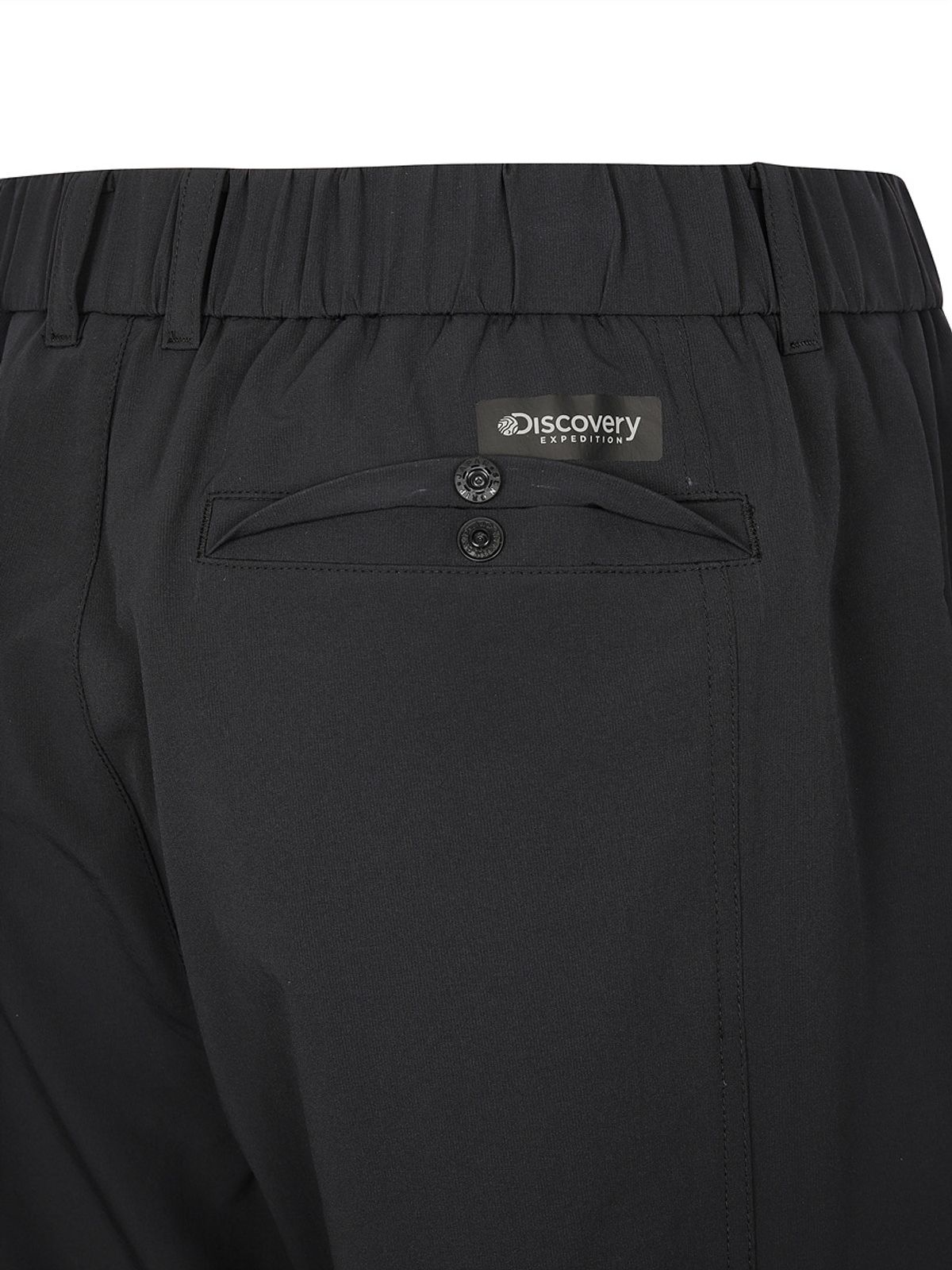 디스커버리 익스페디션(DISCOVERY EXPEDITION) 프레시벤트 남성 고프코어 파라슈트 카고팬츠 (BLACK)