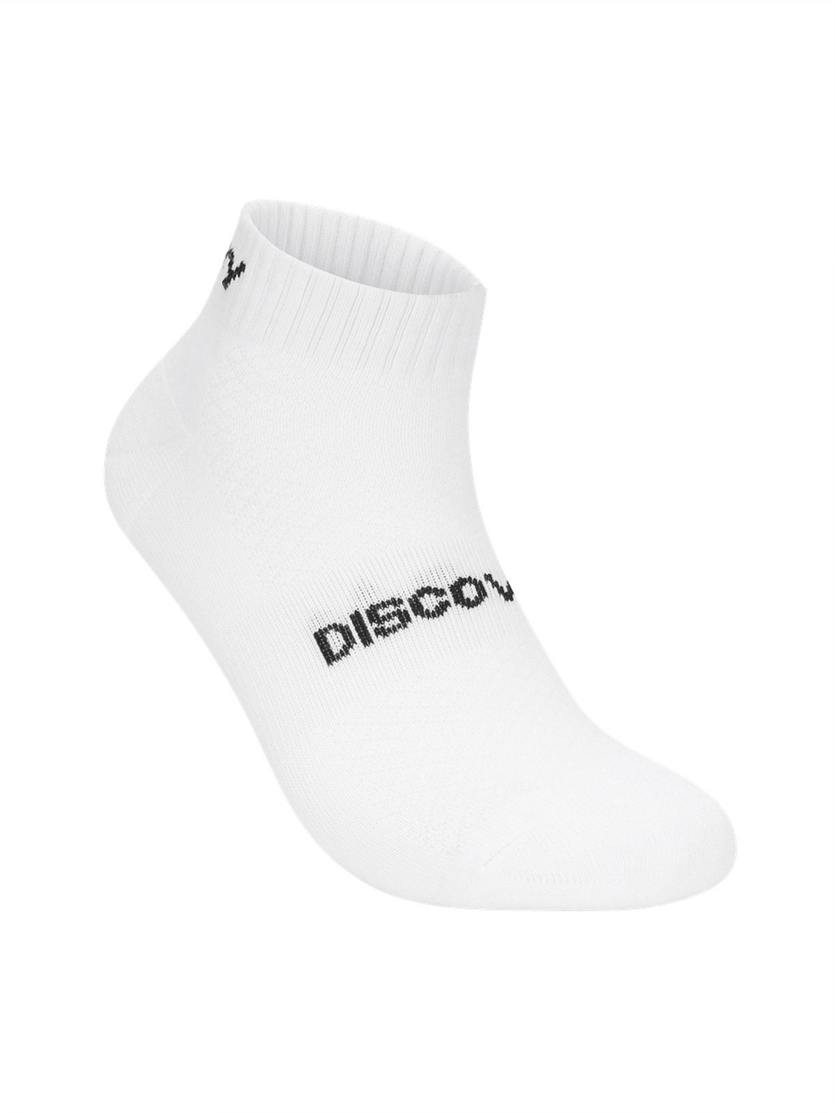 디스커버리 익스페디션(DISCOVERY EXPEDITION) 로고자카드 앵클삭스 (WHITE)
