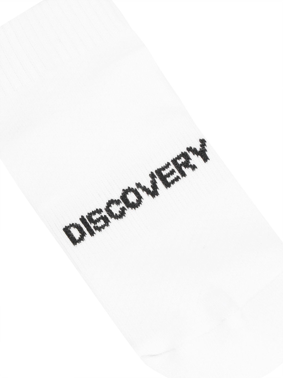디스커버리 익스페디션(DISCOVERY EXPEDITION) 로고자카드 앵클삭스 (WHITE)