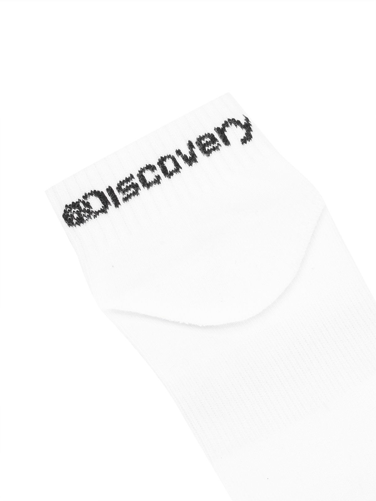 디스커버리 익스페디션(DISCOVERY EXPEDITION) 로고자카드 앵클삭스 (WHITE)