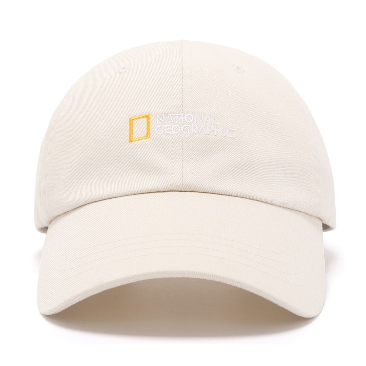 내셔널지오그래픽(NATIONALGEOGRAPHIC) N255AHA510 스몰 로고캡 IVORY