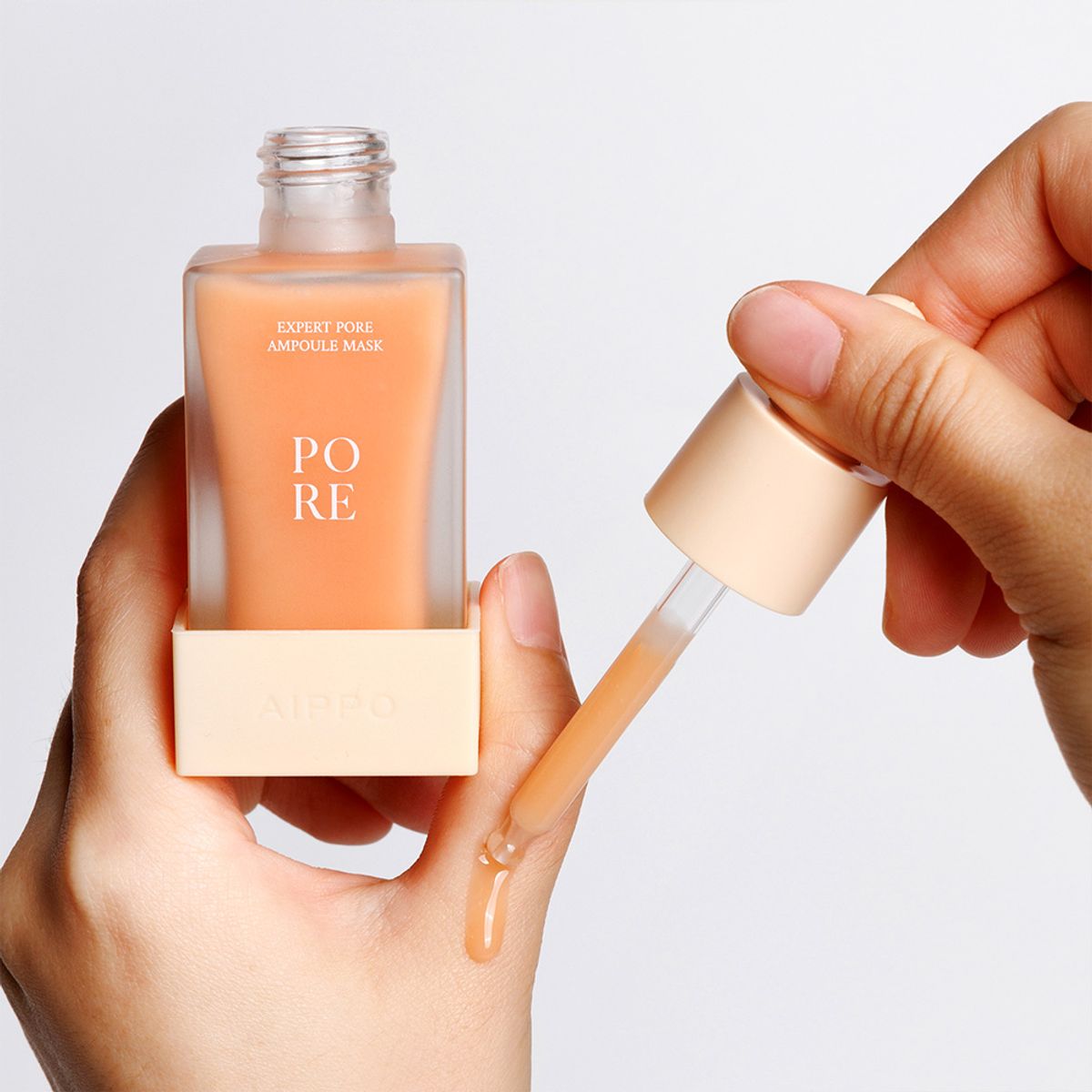 아이뽀(AIPPO) 엑스퍼트 앰플 마스크 콜라겐 30ml + 모공 30ml 1개