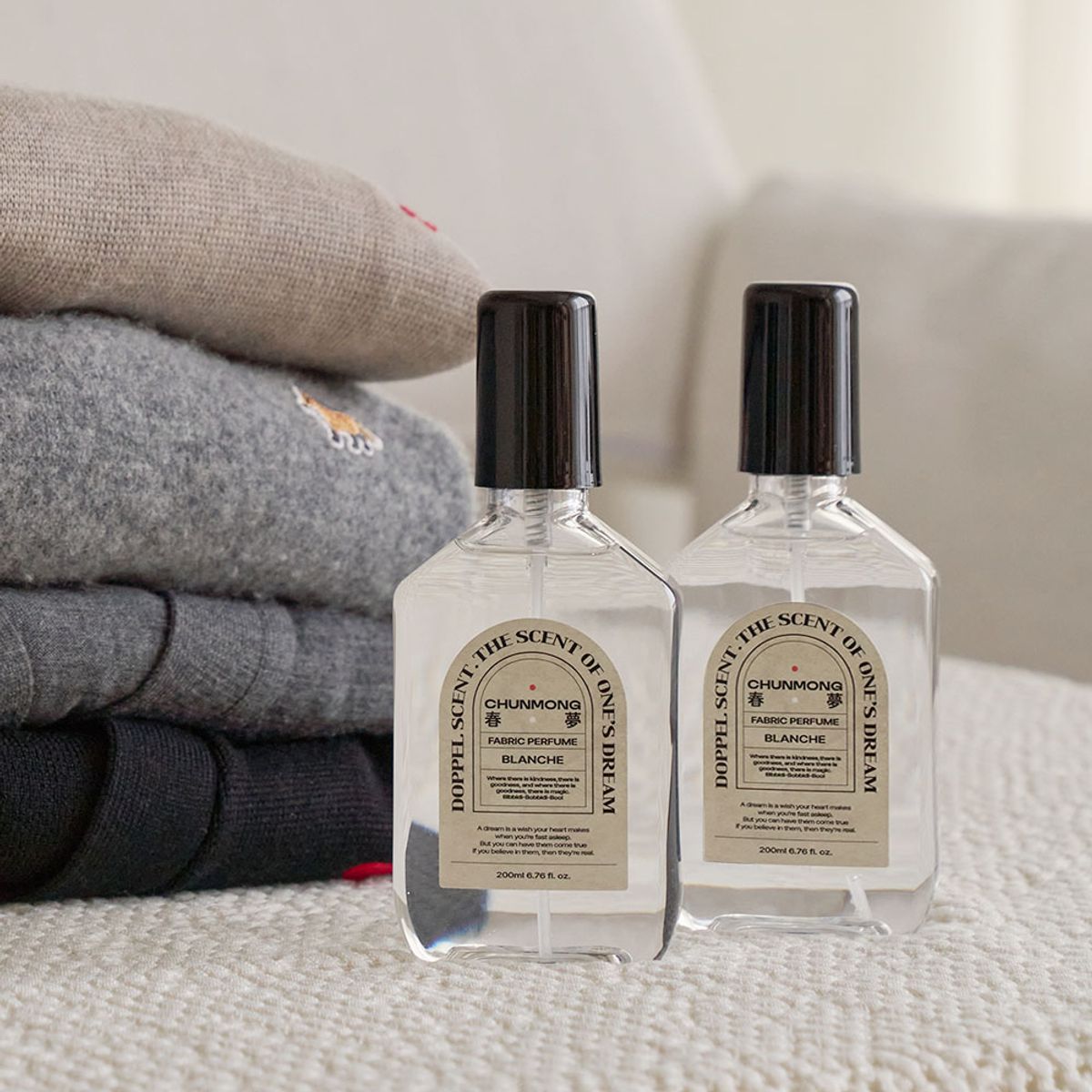 춘몽(CHUNMONG) 도플 패브릭 퍼퓸 (Doppel Fabric Perfume) 217ml