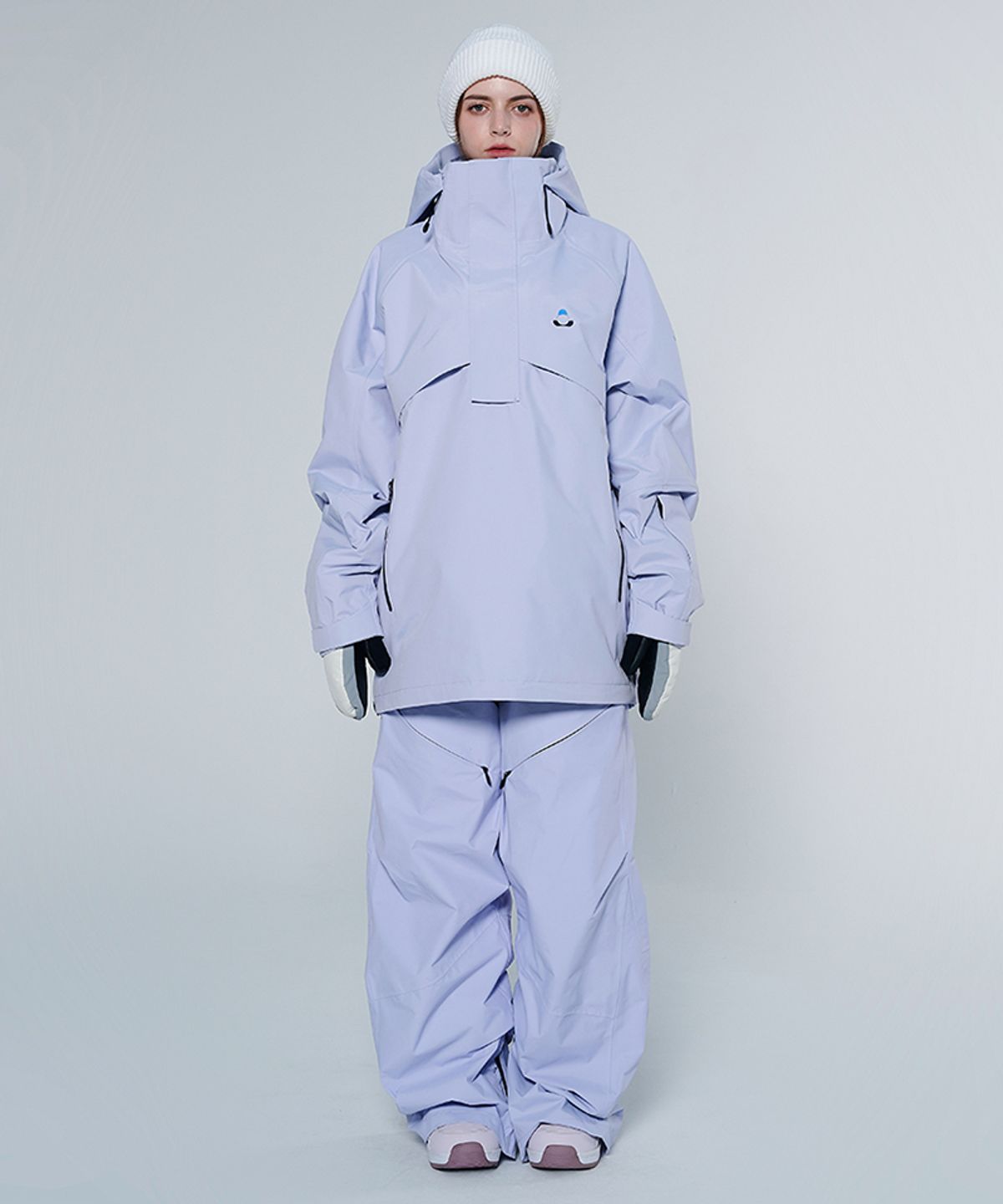 돌아우터웨어(DOLL OUTERWEAR) [DOLL X DUMDIDUM] 2425 스피카 보드복 팬츠 LIGHT PURPLE 남녀공용