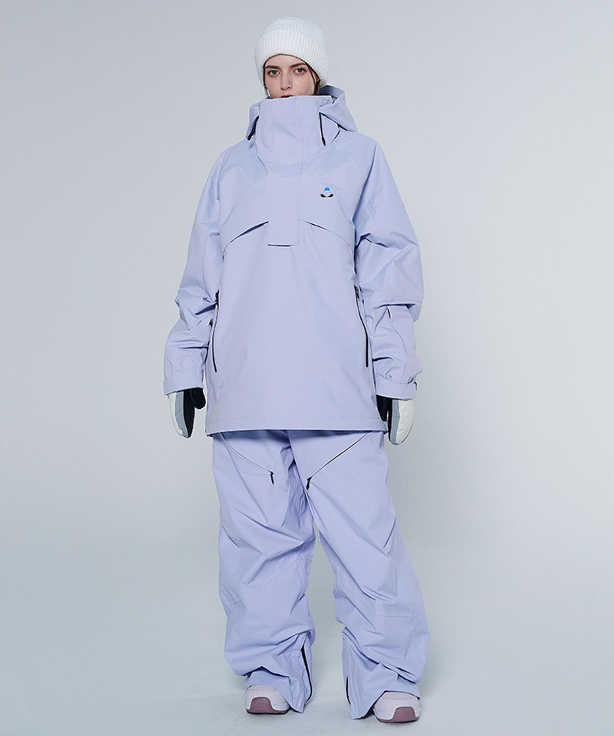 돌아우터웨어(DOLL OUTERWEAR) [DOLL X DUMDIDUM] 2425 스피카 보드복 팬츠 LIGHT PURPLE 남녀공용