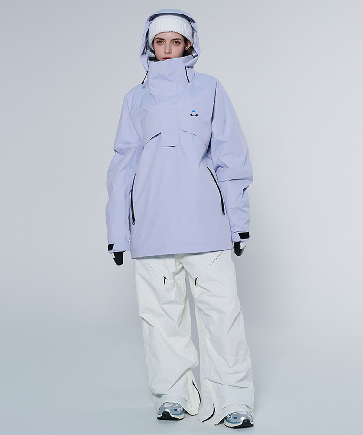 돌아우터웨어(DOLL OUTERWEAR) [DOLL X DUMDIDUM] 2425 스피카 보드복 팬츠 WHITE 남녀공용