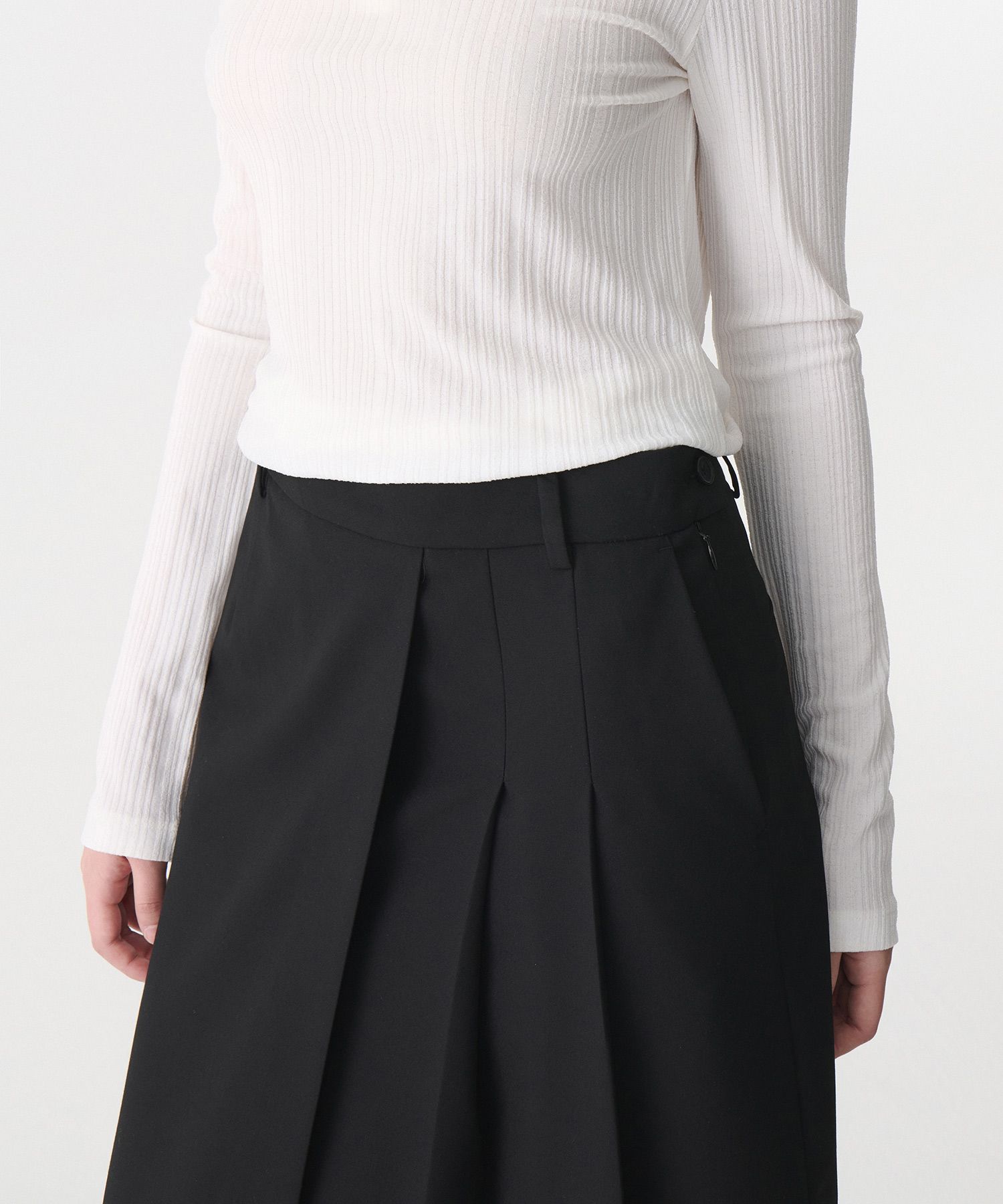 スカート musinsastandardwoman Women's low waist half pleated maxi ski MUSINSA | MUSINSA STANDARD WOMAN Women's Low Waist Half