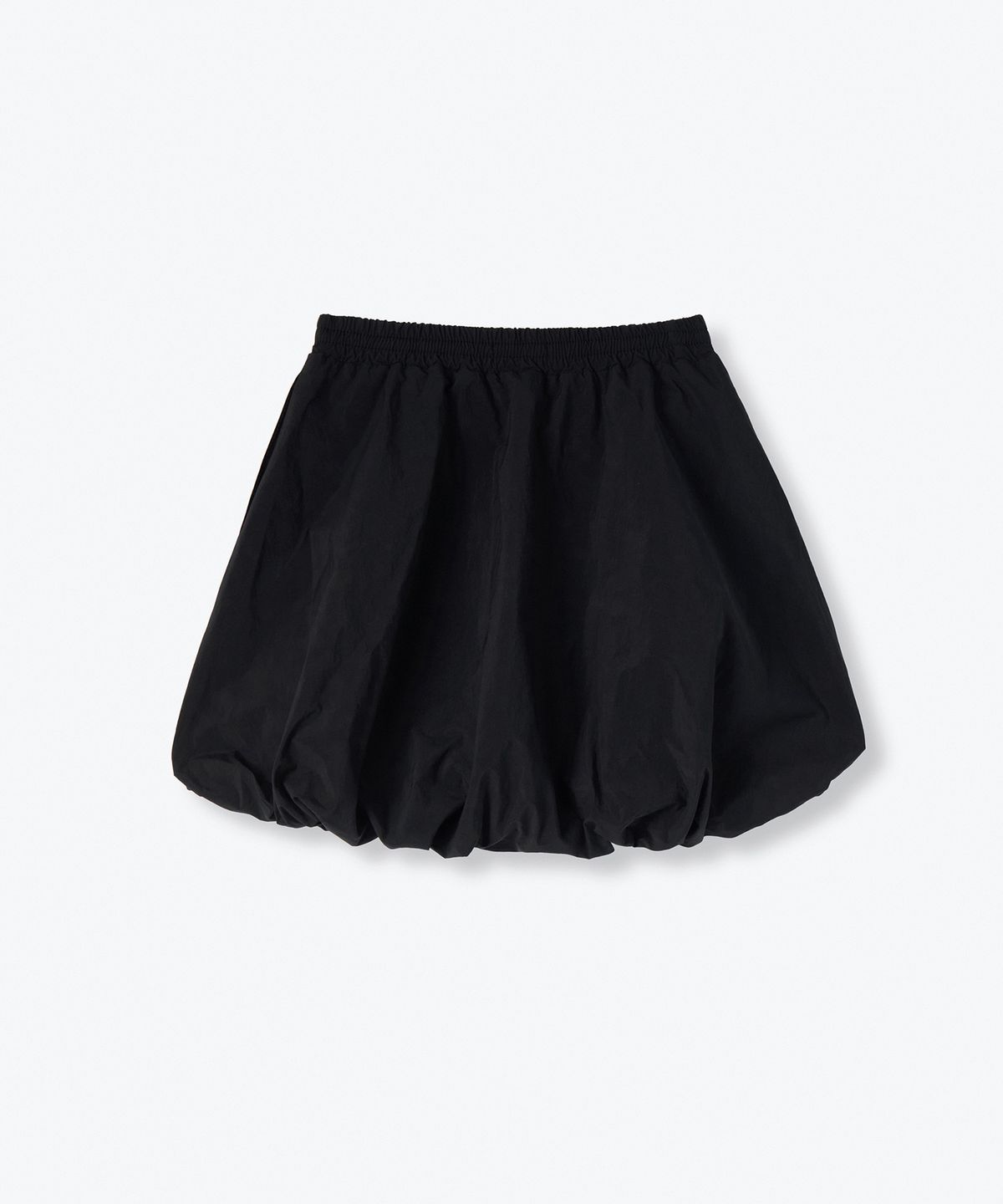 무신사 스탠다드 키즈(MUSINSA STANDARD KIDS) 나일론 밴딩 벌룬 스커트 [블랙]