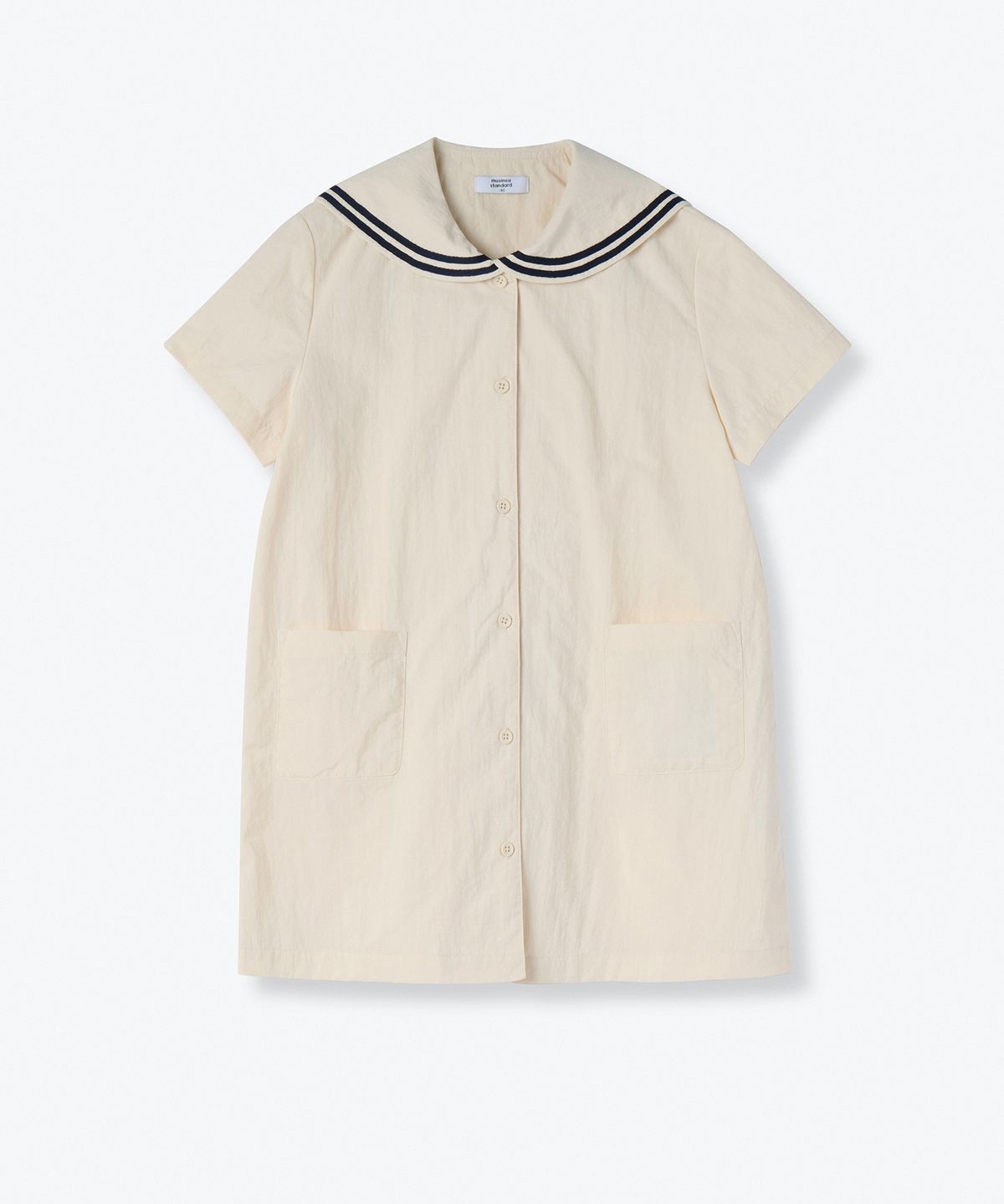무신사 스탠다드 키즈(MUSINSA STANDARD KIDS) 세일러 나일론 드레스 [크림]