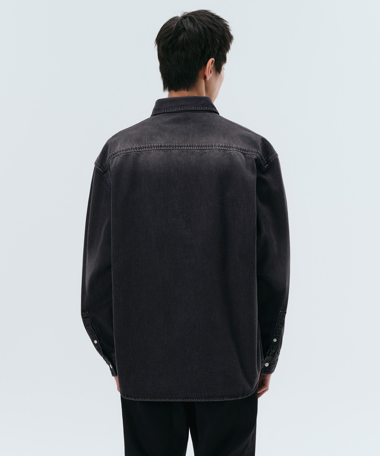 ★MUSINSA STANDARD★ Big brush oversized denim shirt medium MUSINSA | MUSINSA STANDARD Big Brush Oversized Denim Shirt