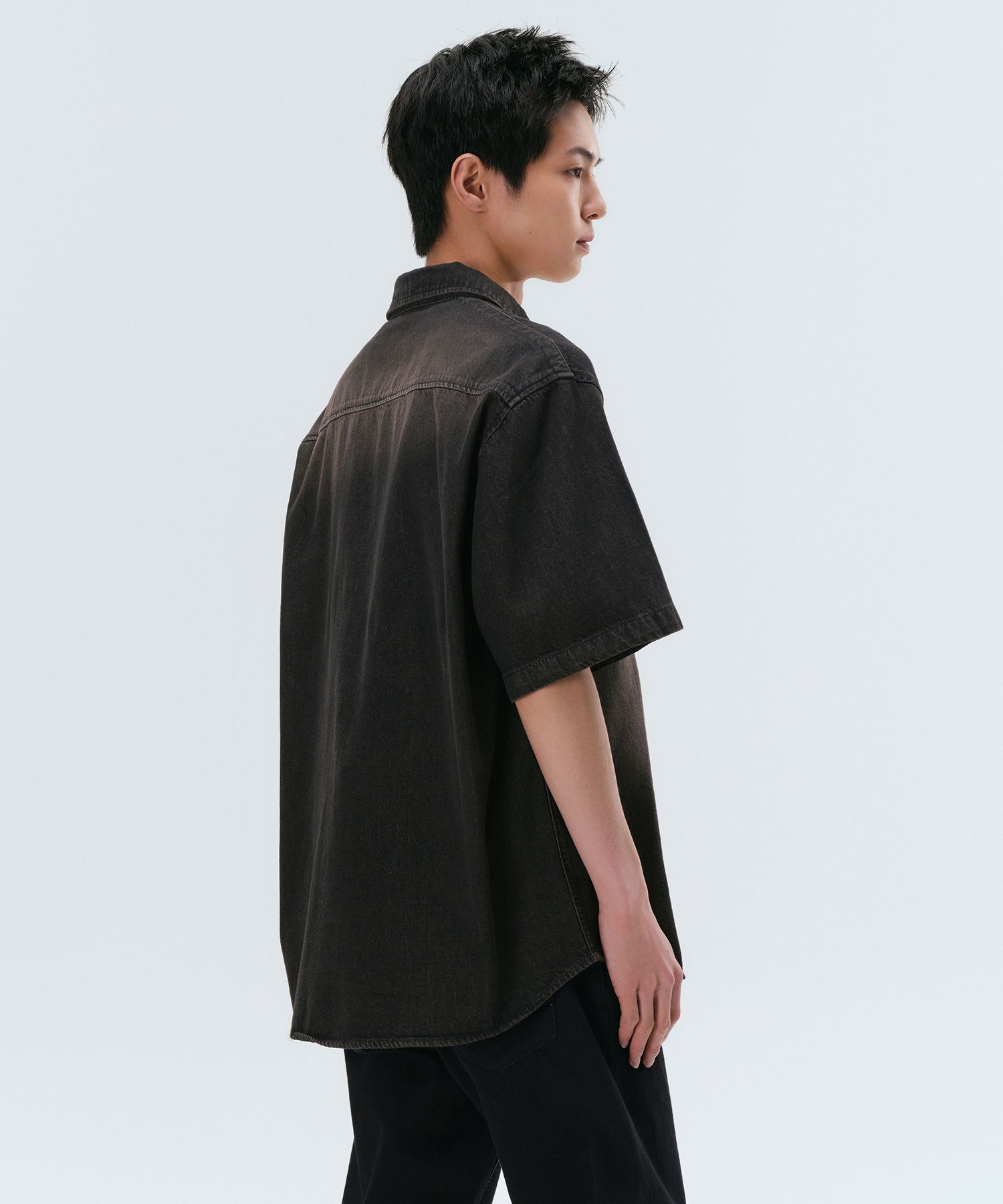 MUSINSA | MUSINSA STANDARD Big Brush Relaxed Short Sleeve