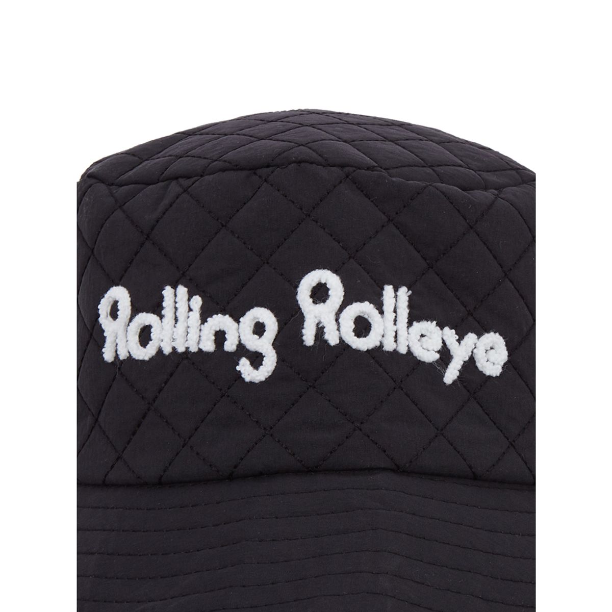 롤링롤라이(ROLLINGROLLEYE) 롤롤 귀달이 다이아 버킷햇 블랙 Roll Roll Earflap Diamond Bucket Hat Black