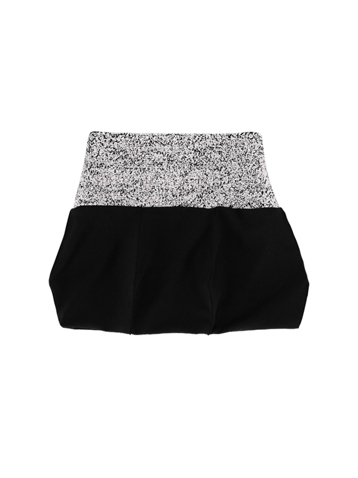 쎄쎄쎄(SETSETSET) BOUCLE DIAMOND BALLOON SKIRT (WHITE)