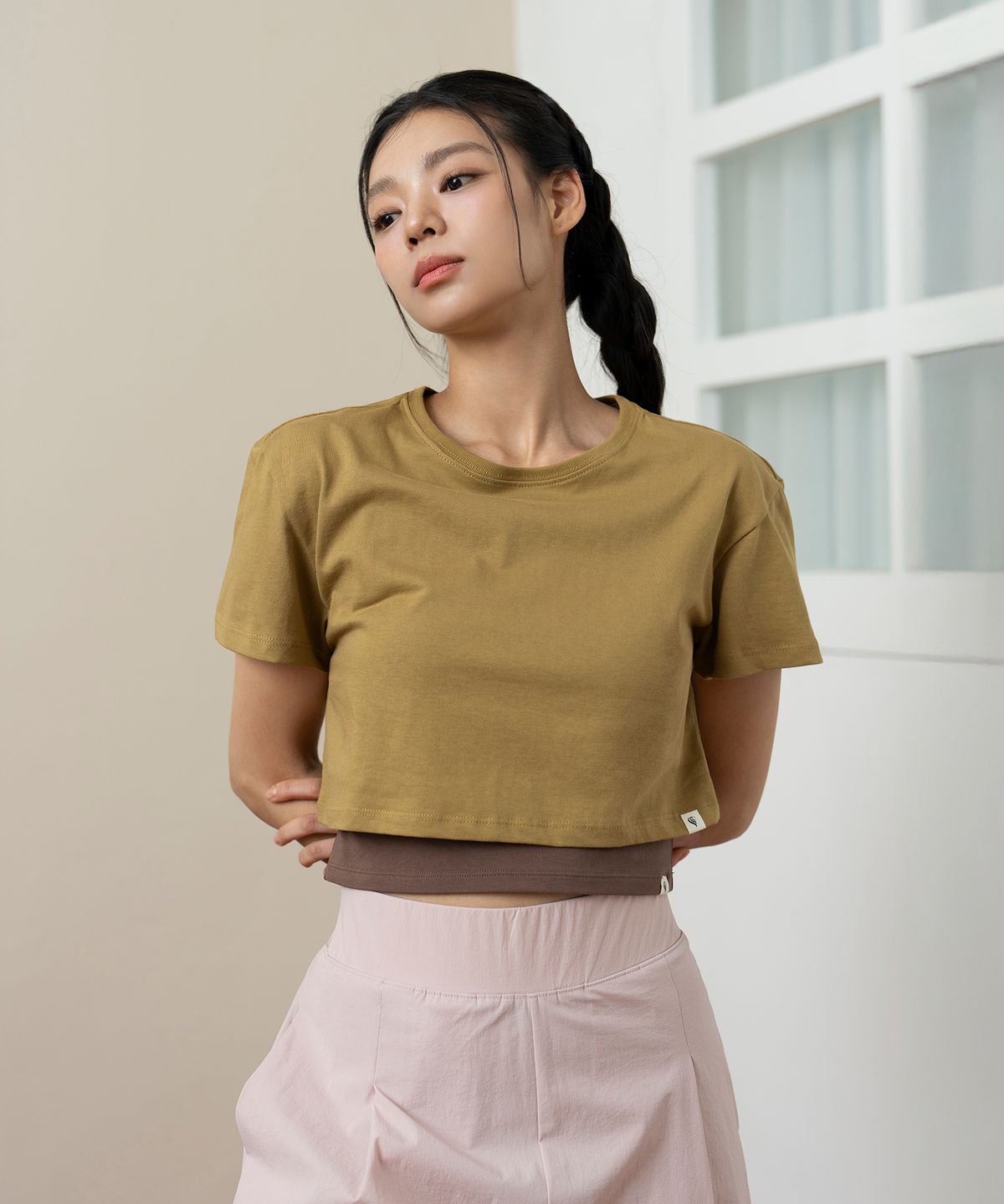 콘치웨어(CONCHWEAR) 심플 코튼 숏 슬리브 (3color)