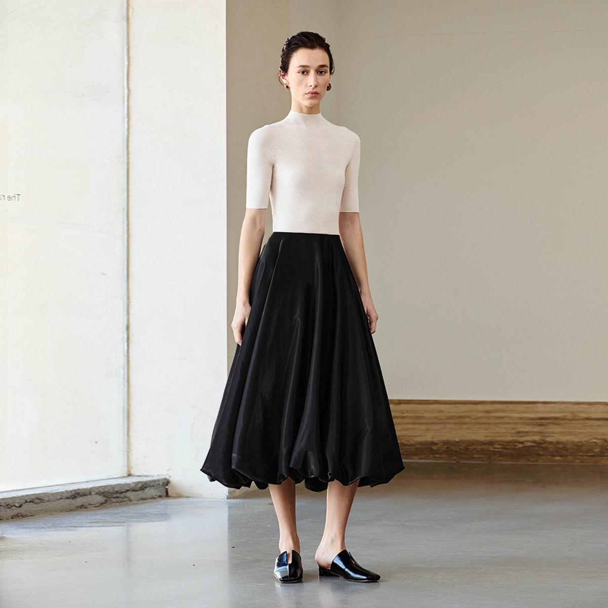 와이와이아이엠(YYIAM) YY_Satin bud skirt_3 color